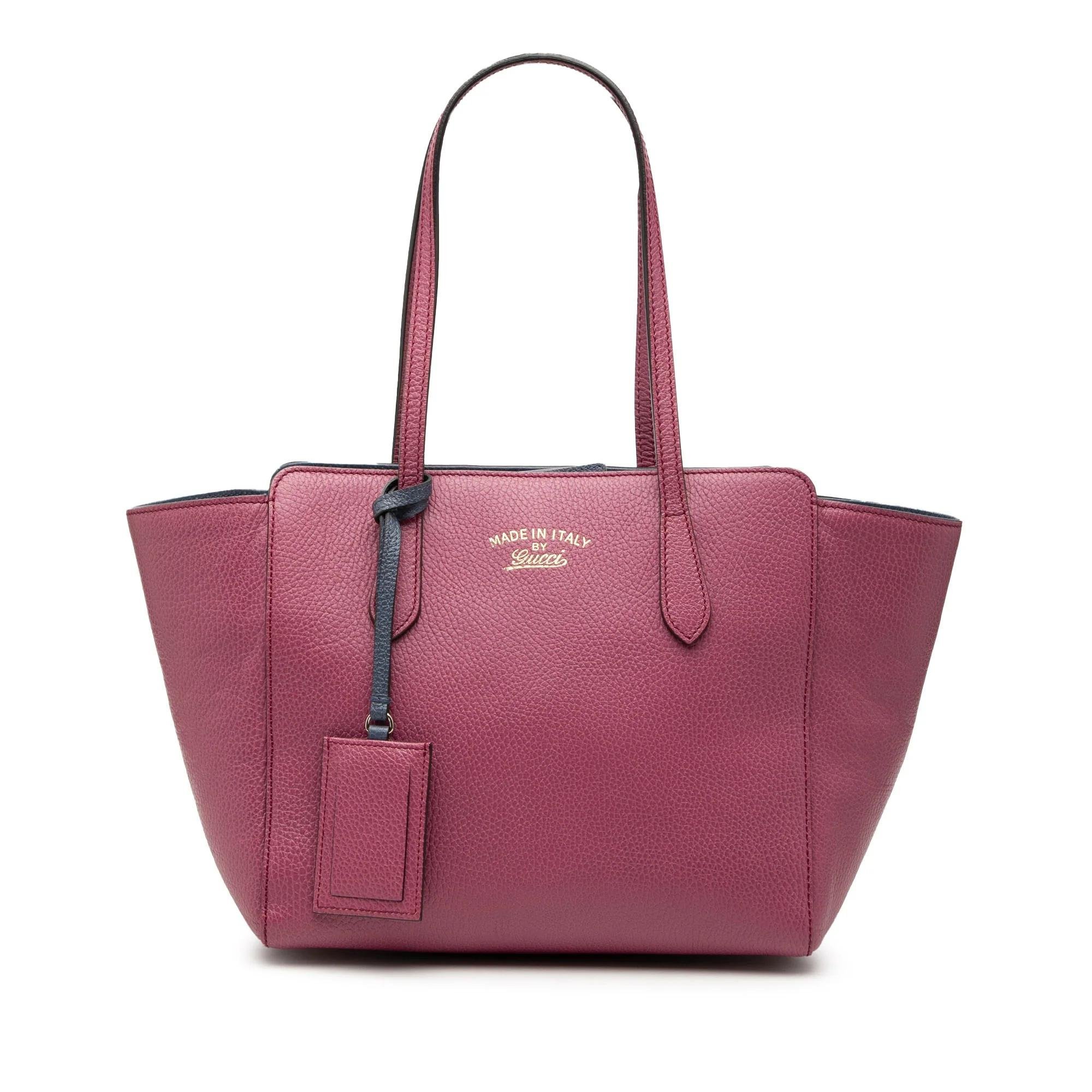 Swing pony-style calfskin tote