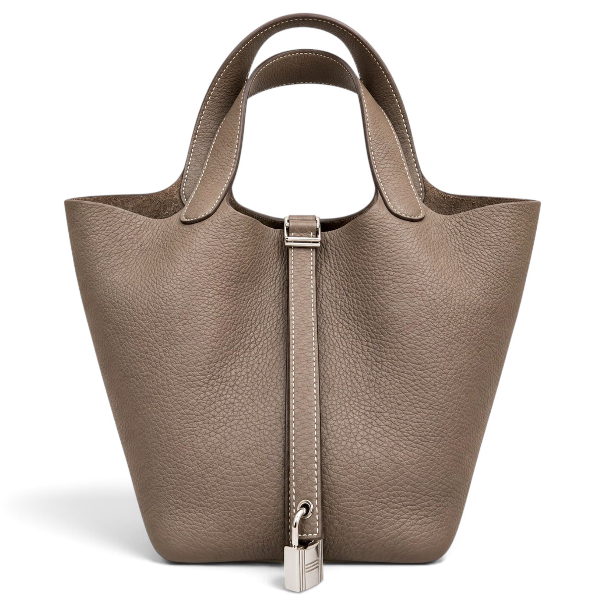 Picotin leather handbag