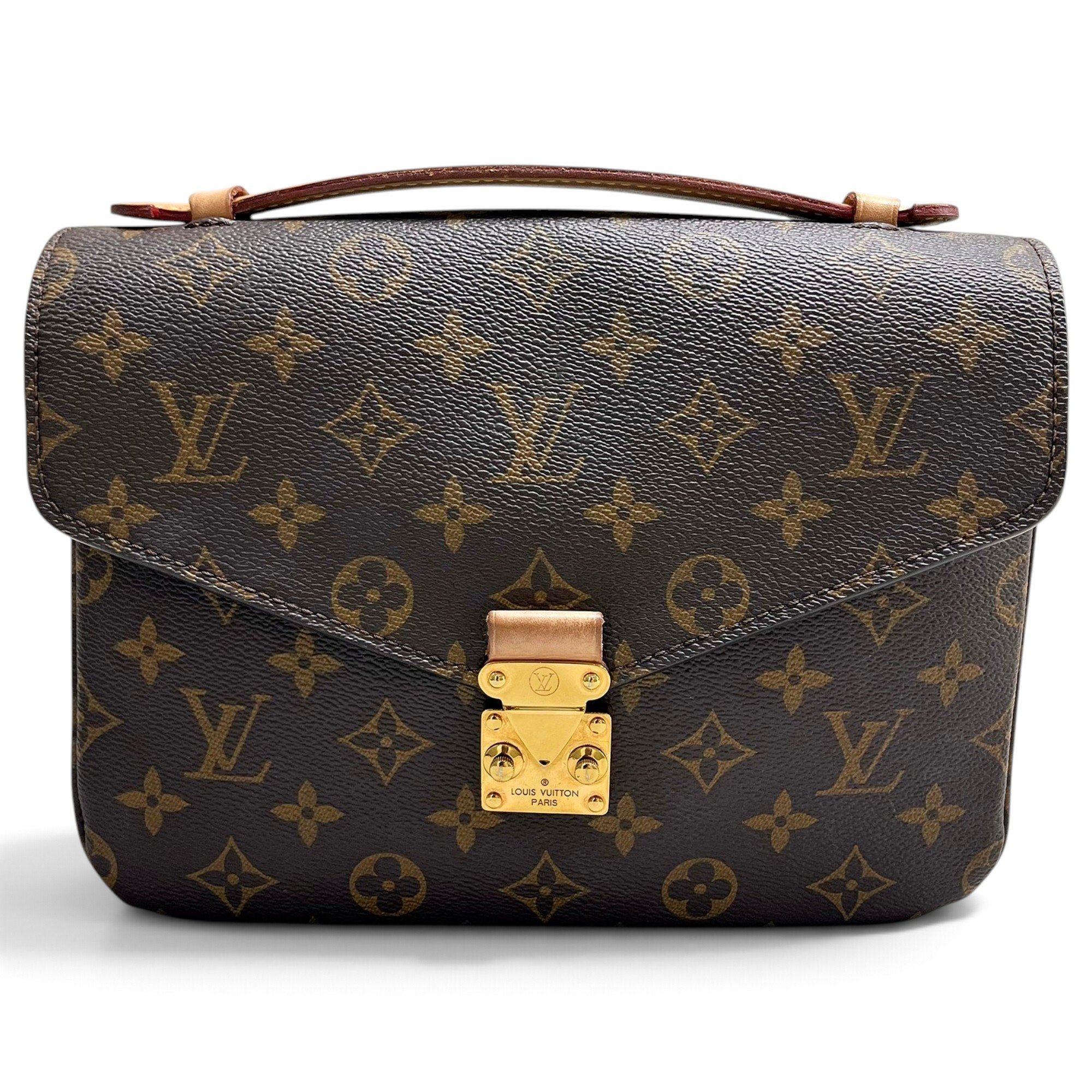 Metis leather handbag