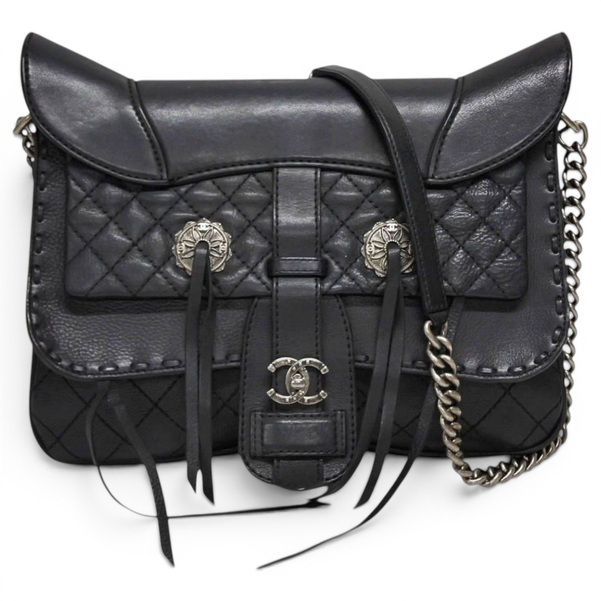 Pony-style calfskin handbag