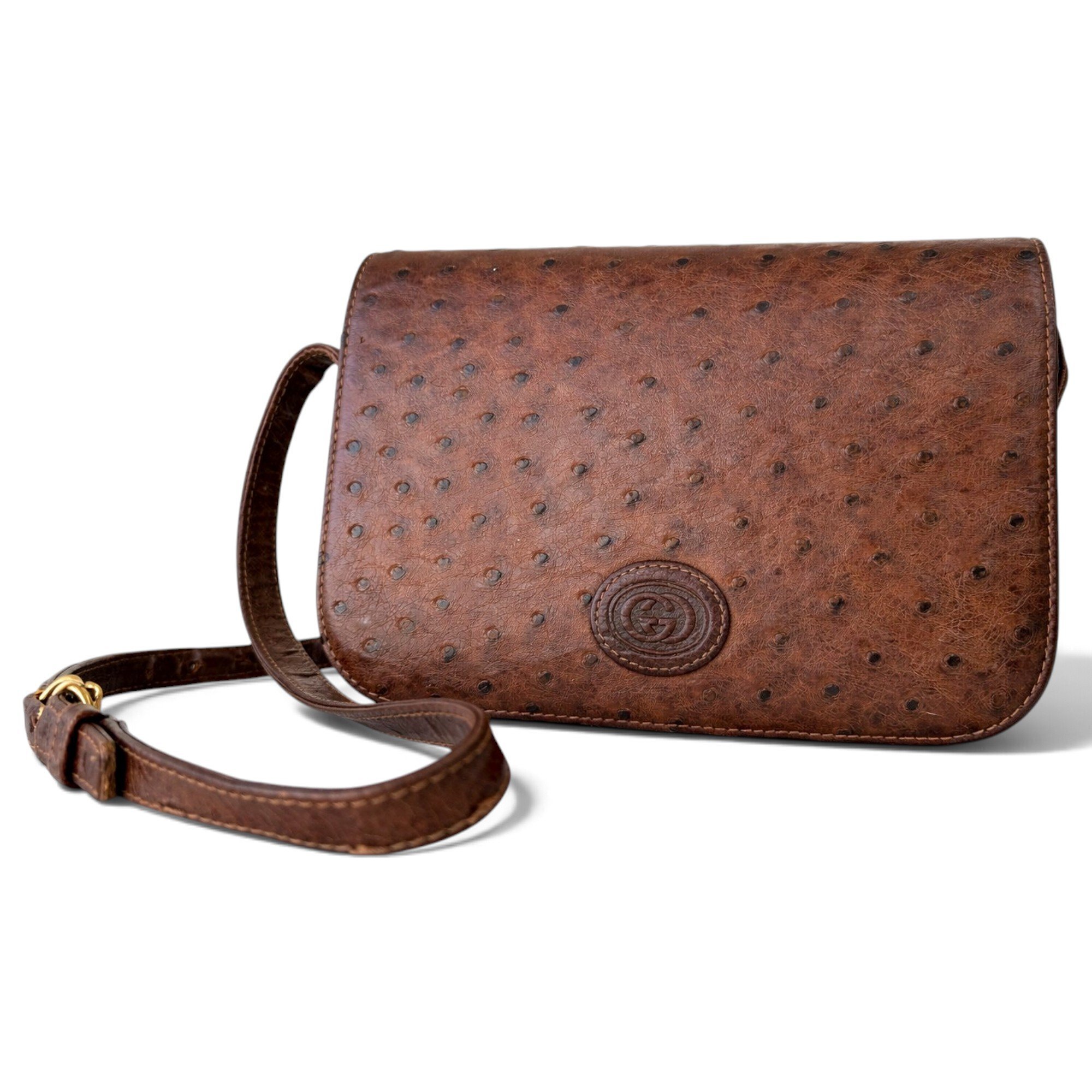 Ostrich handbag