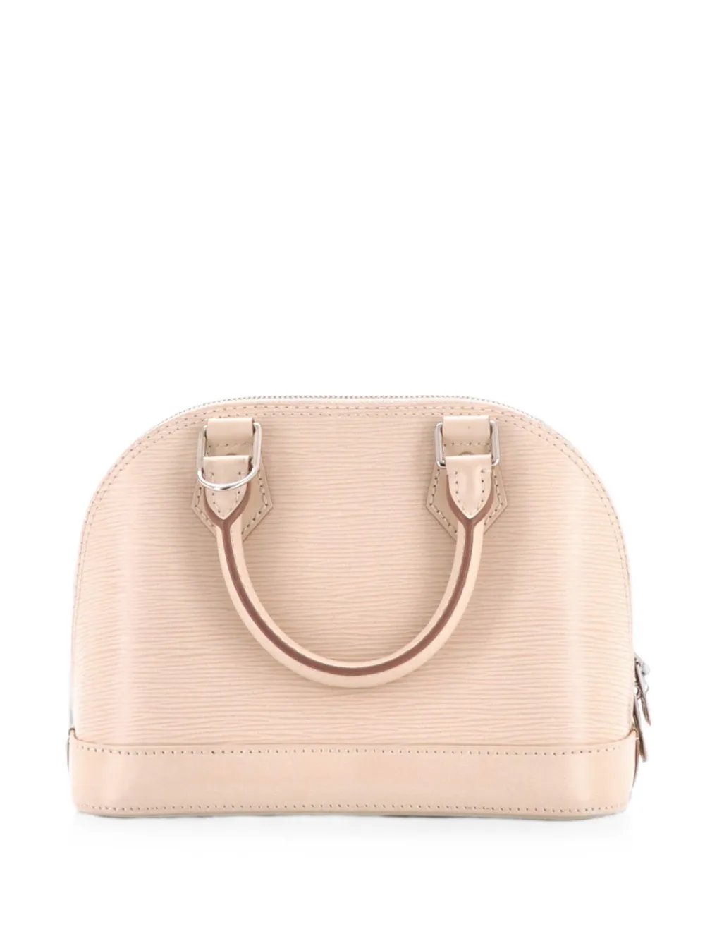 Louis Vuitton Alma Handbag Epi Leather with Logo Jacquard Strap BB shoulder bag