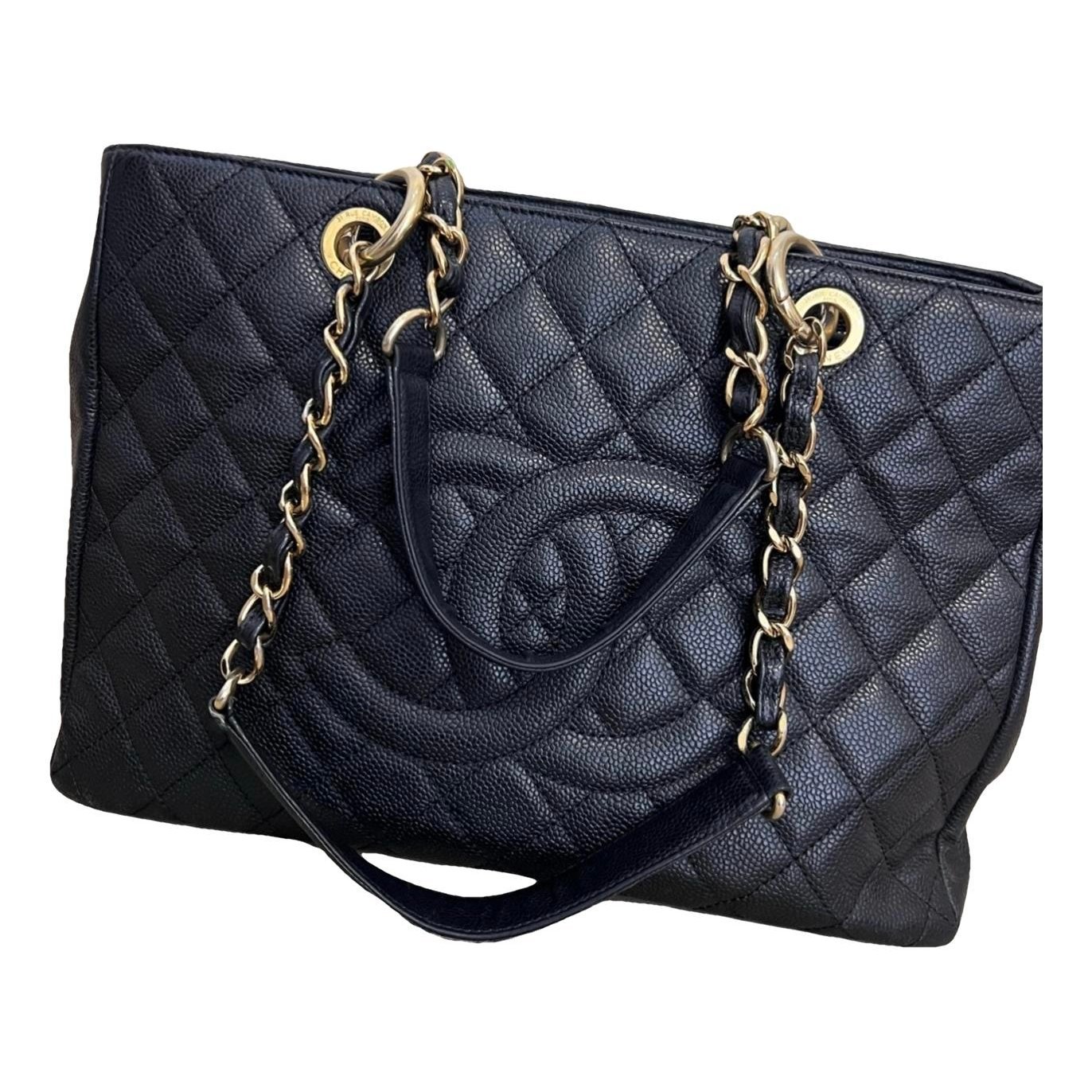 Grand shopping leather handbag