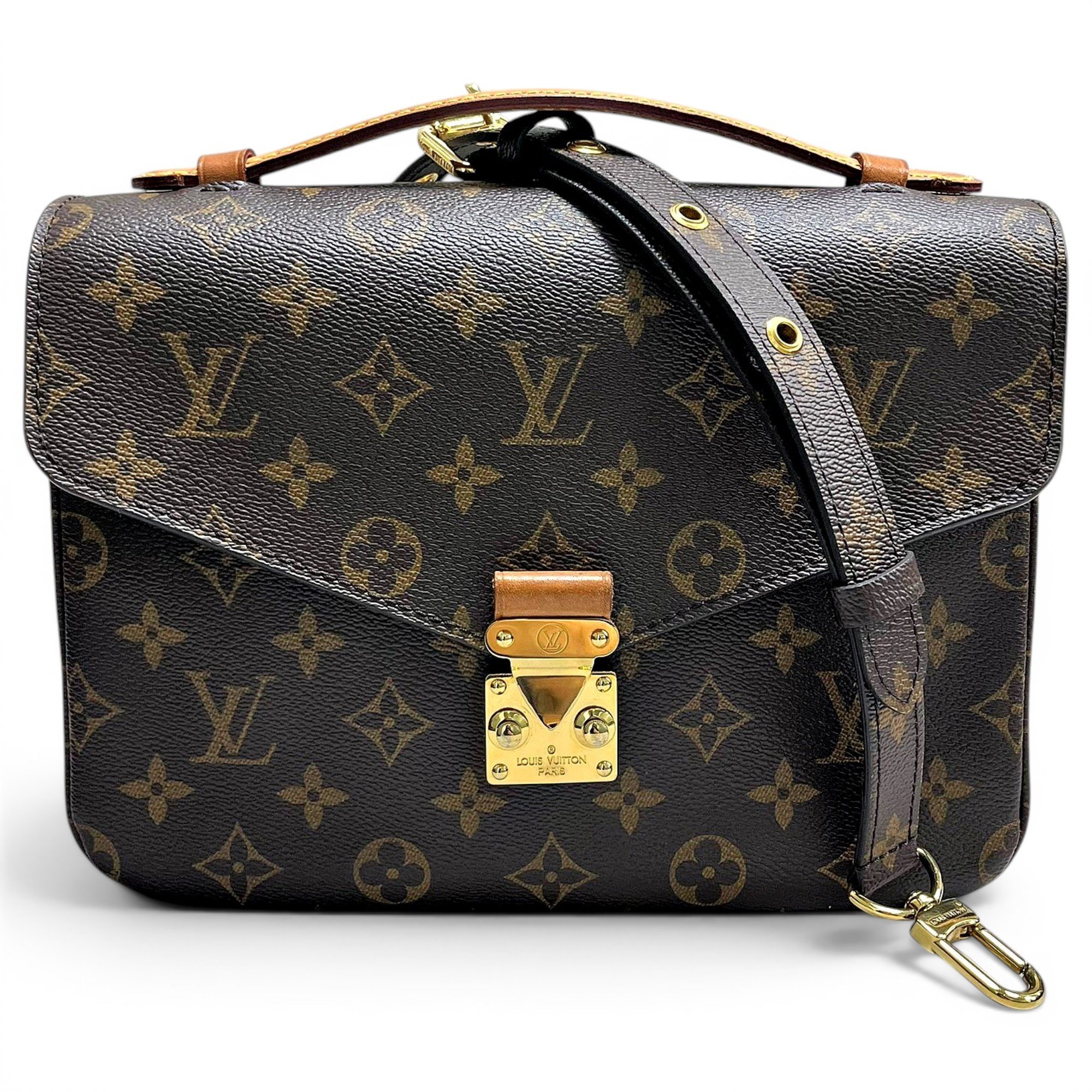 Metis leather handbag