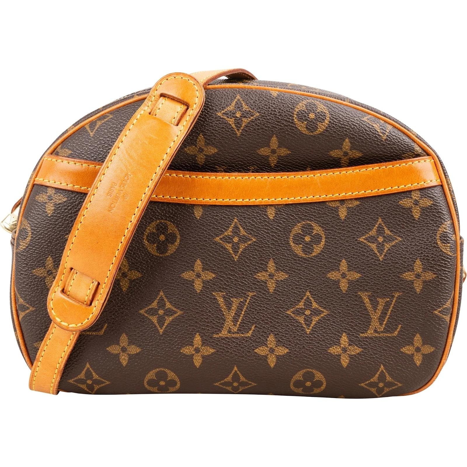 Blois leather crossbody bag