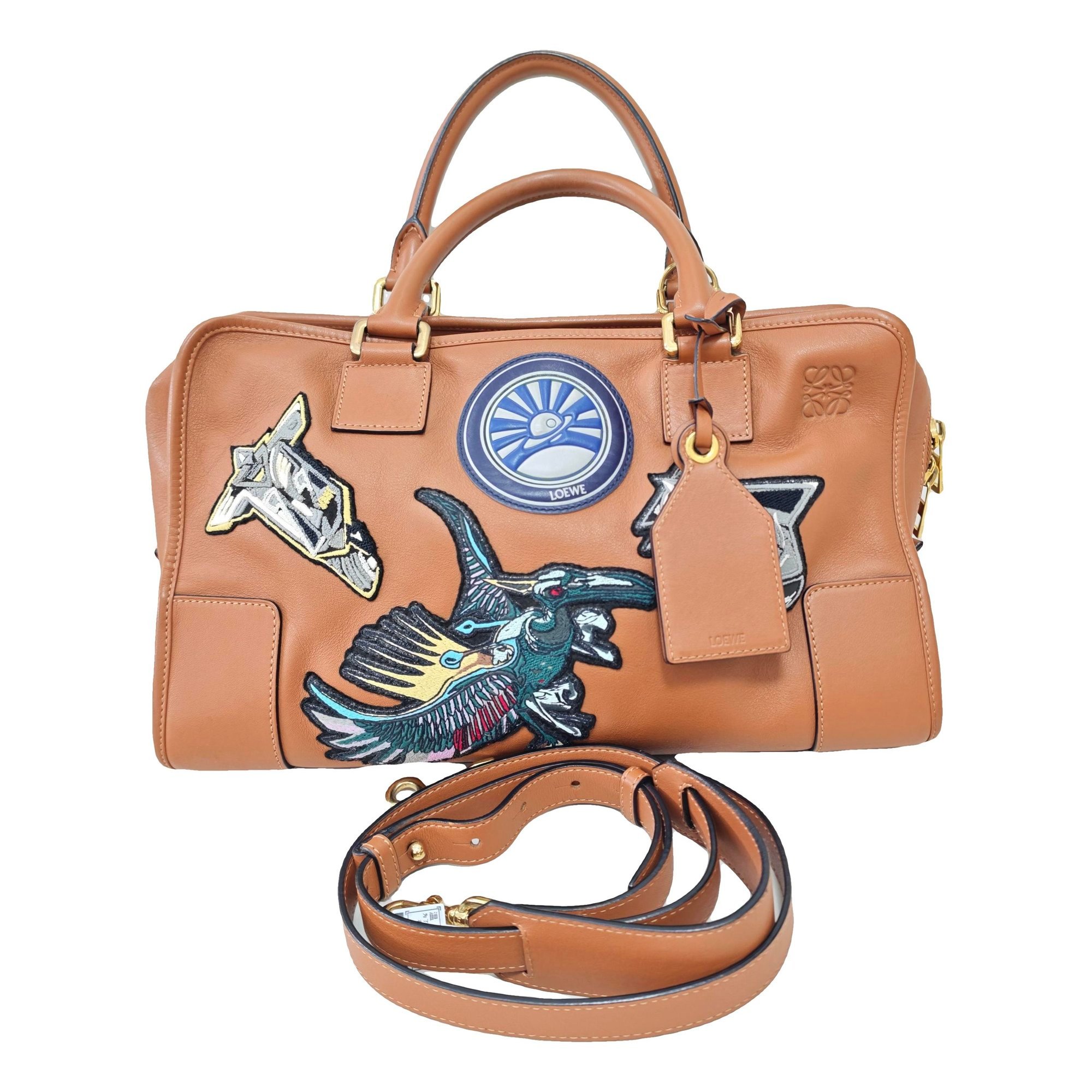 Amazona leather handbag