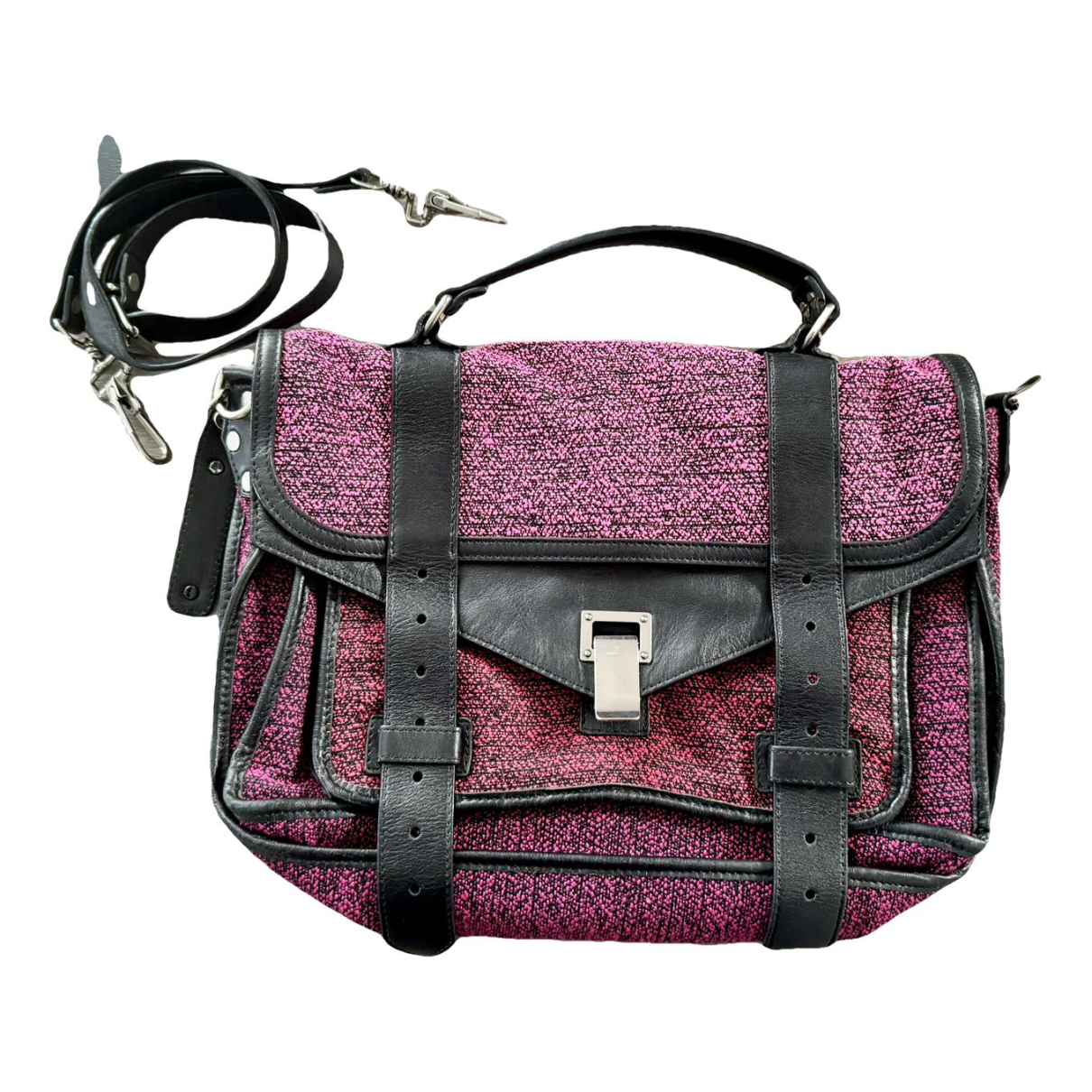Proenza Schouler PS1 tweed bag