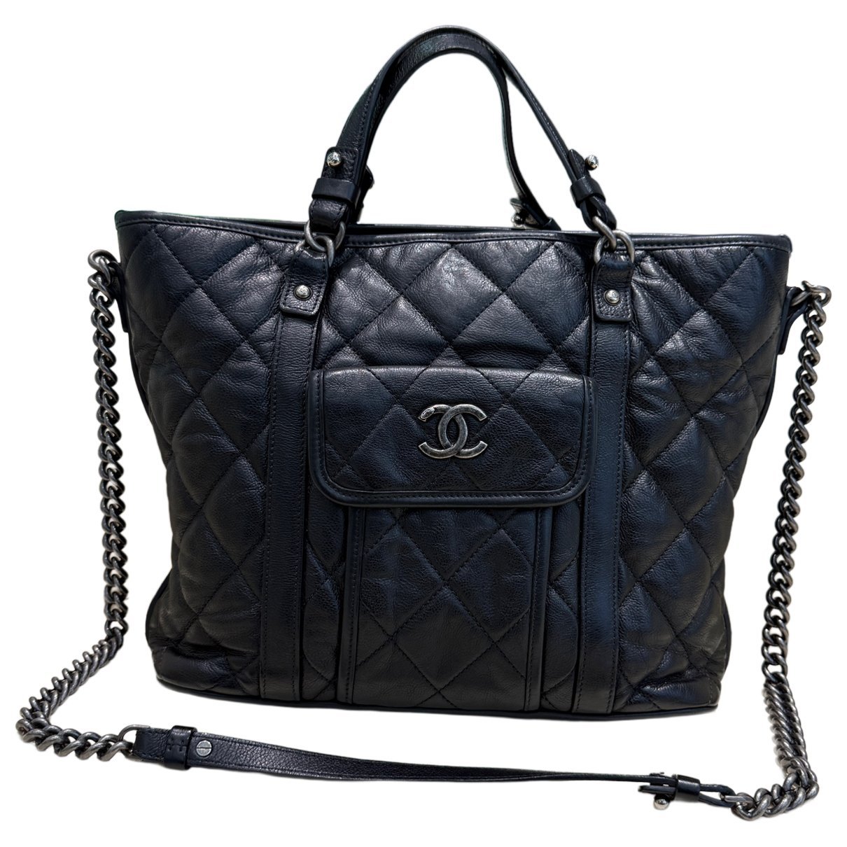 Leather handbag