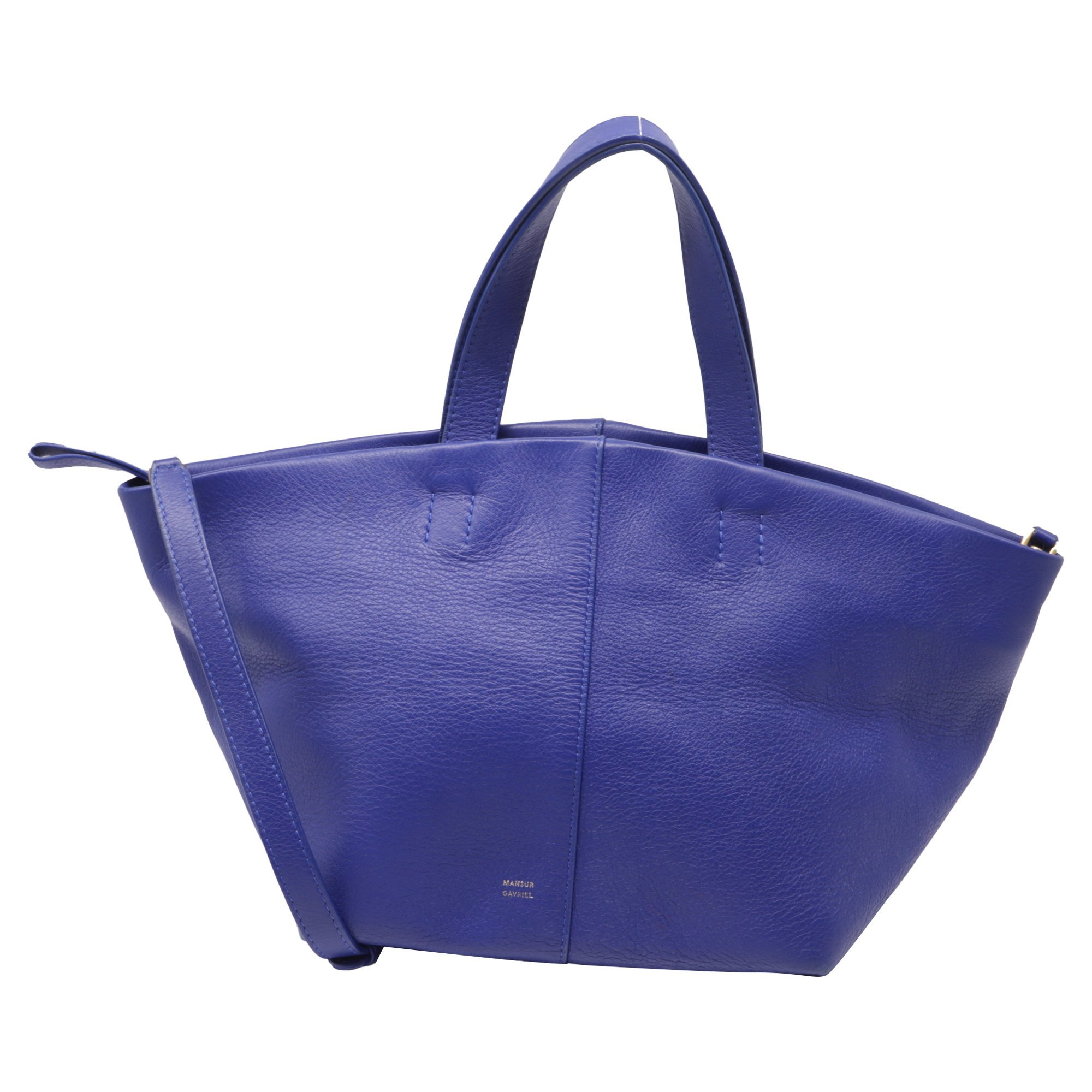 Leather tote