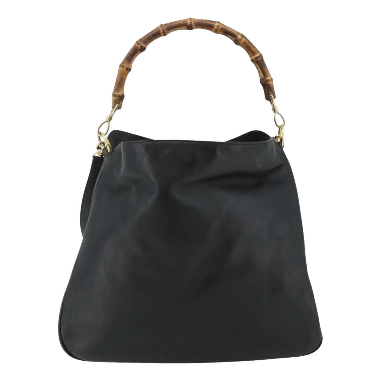 Bamboo leather tote