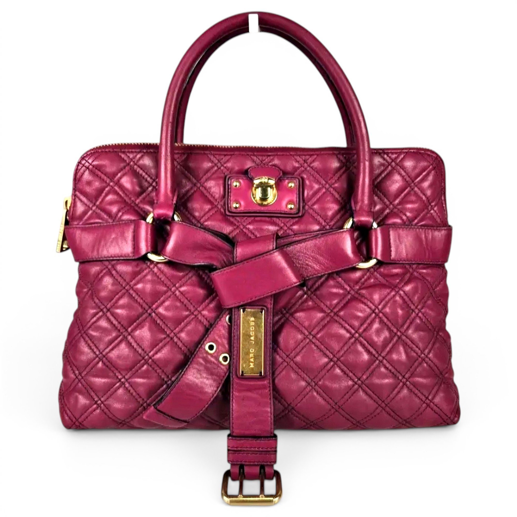 Stam leather handbag