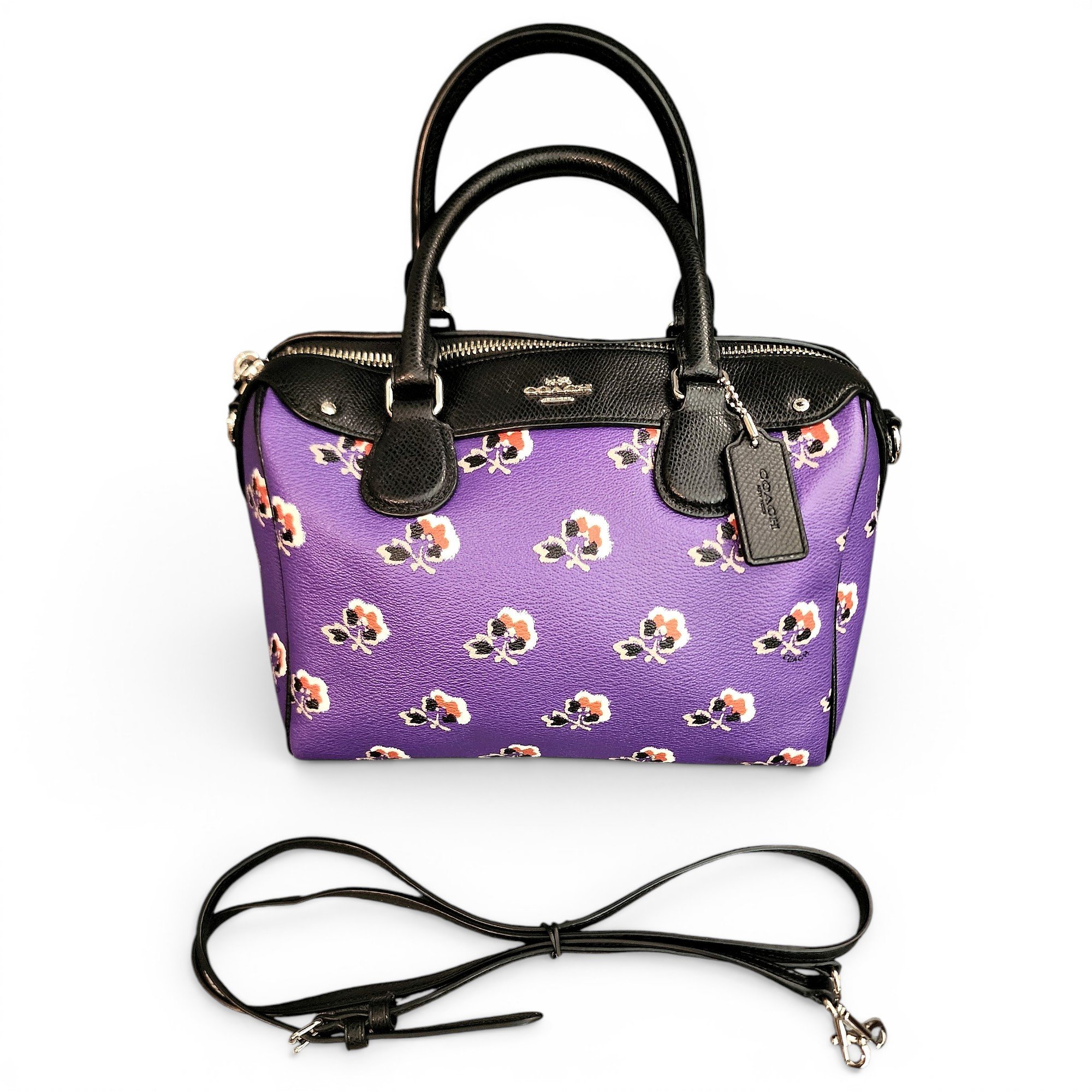Leather satchel