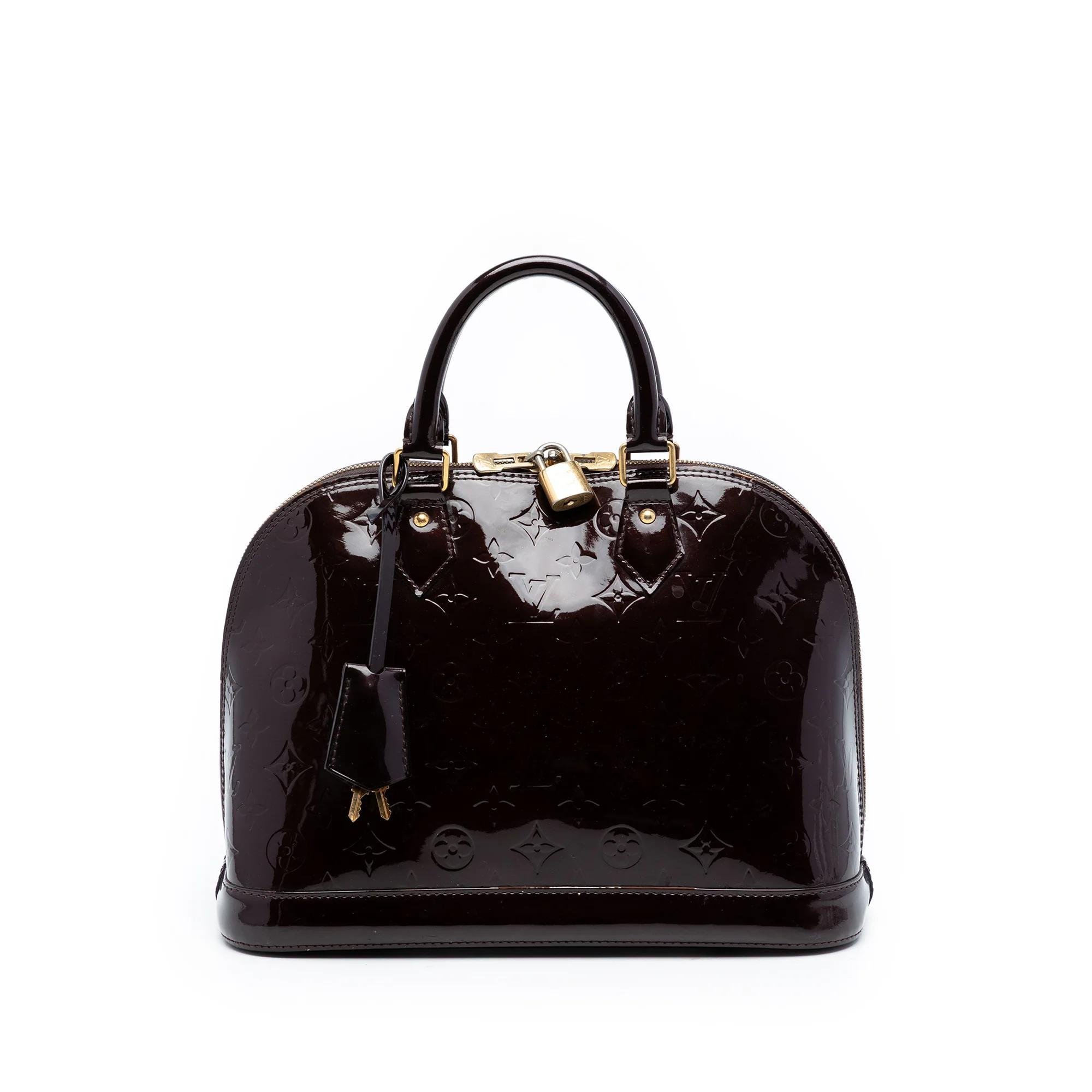 Alma leather handbag