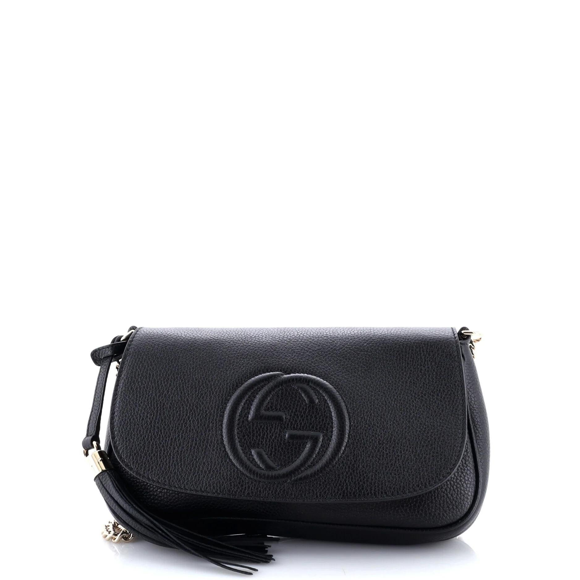Leather crossbody bag