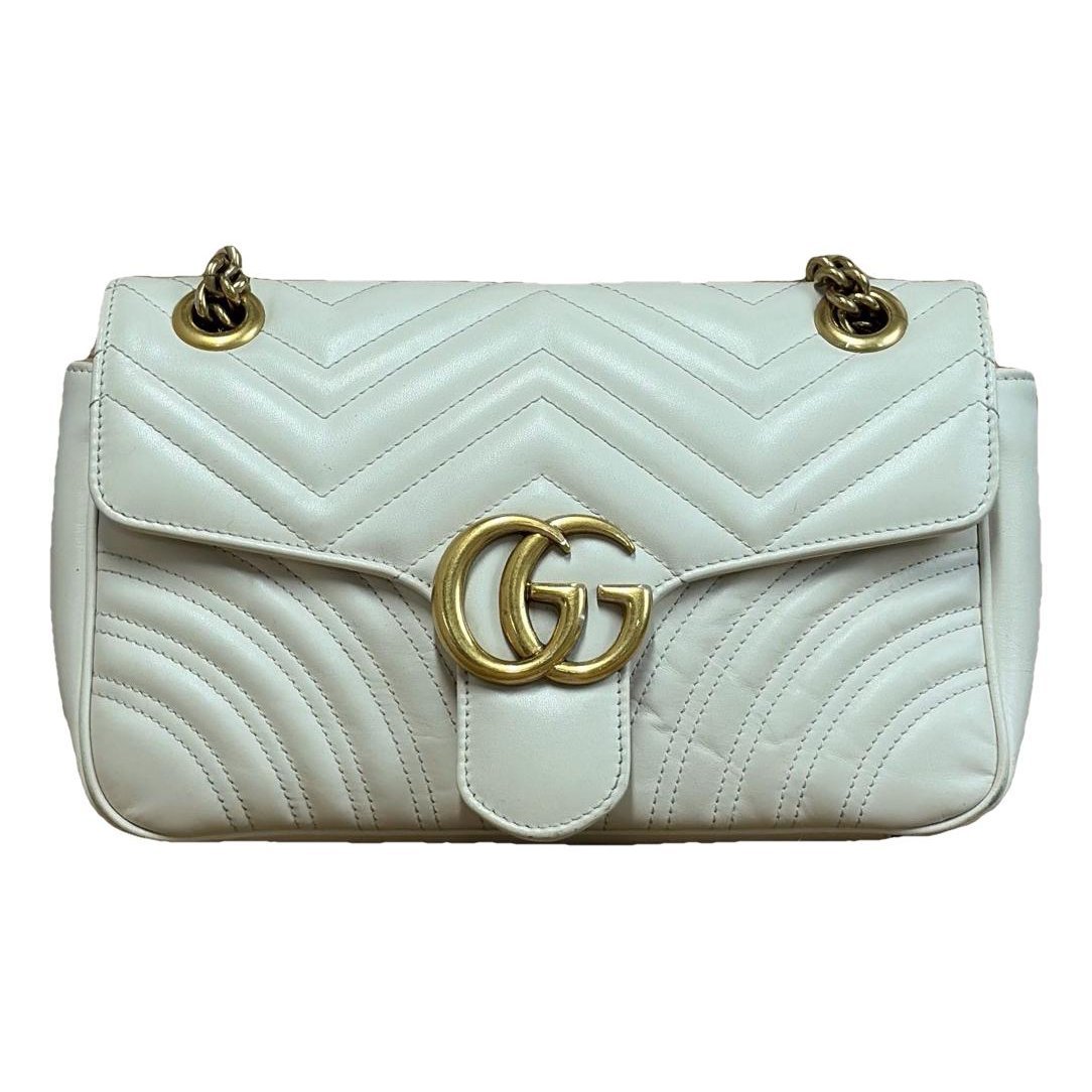 GG Marmont Flap leather handbag