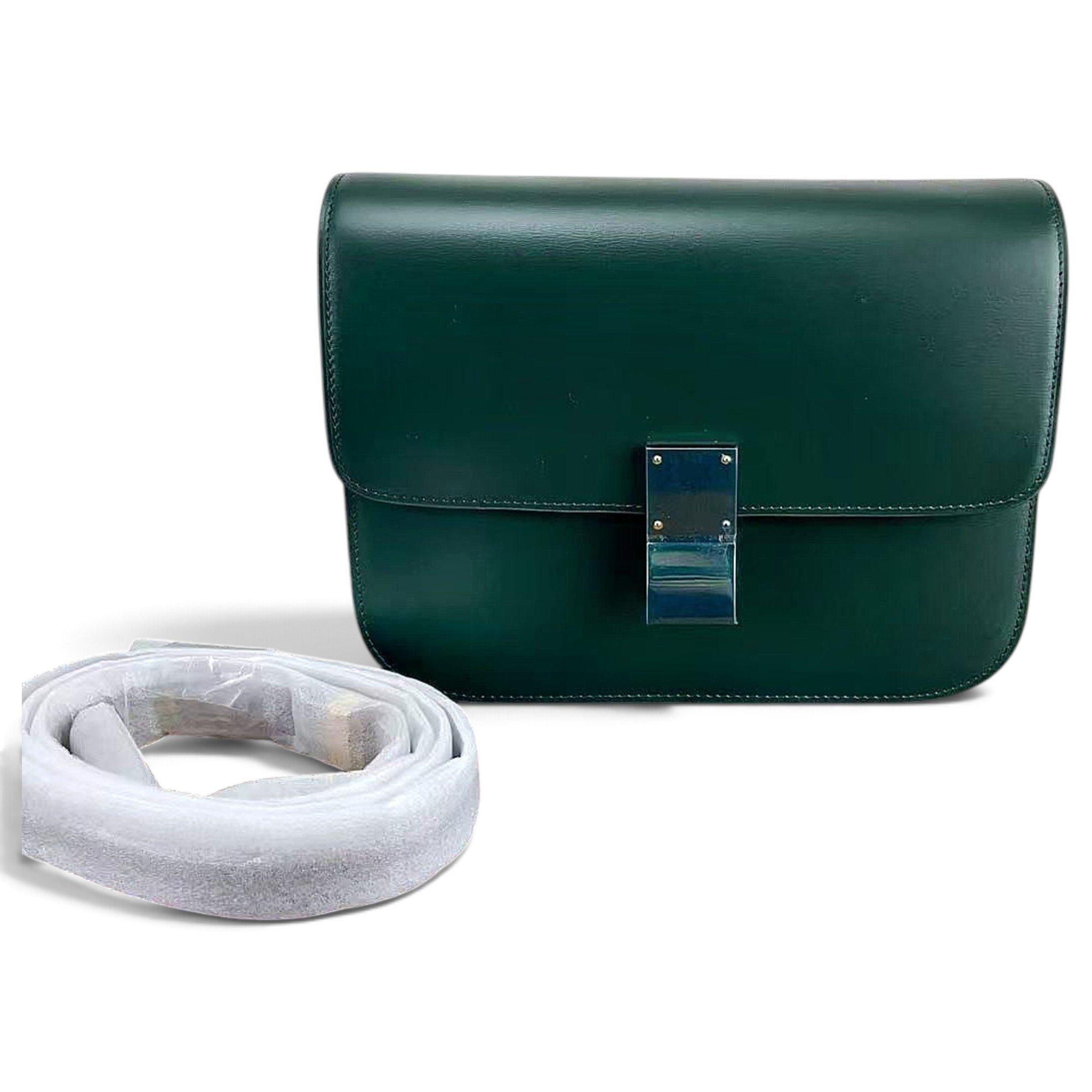 Classic leather handbag