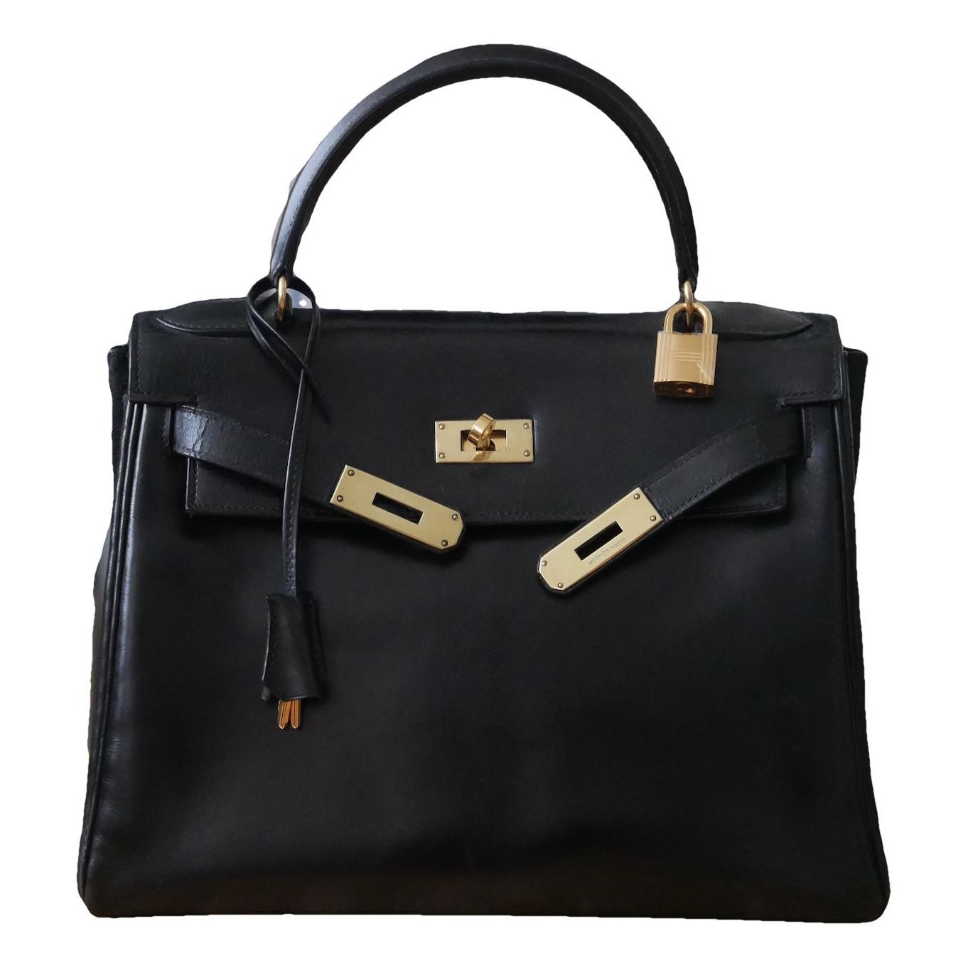 Hermes Kelly 28 Handbag Black 2025