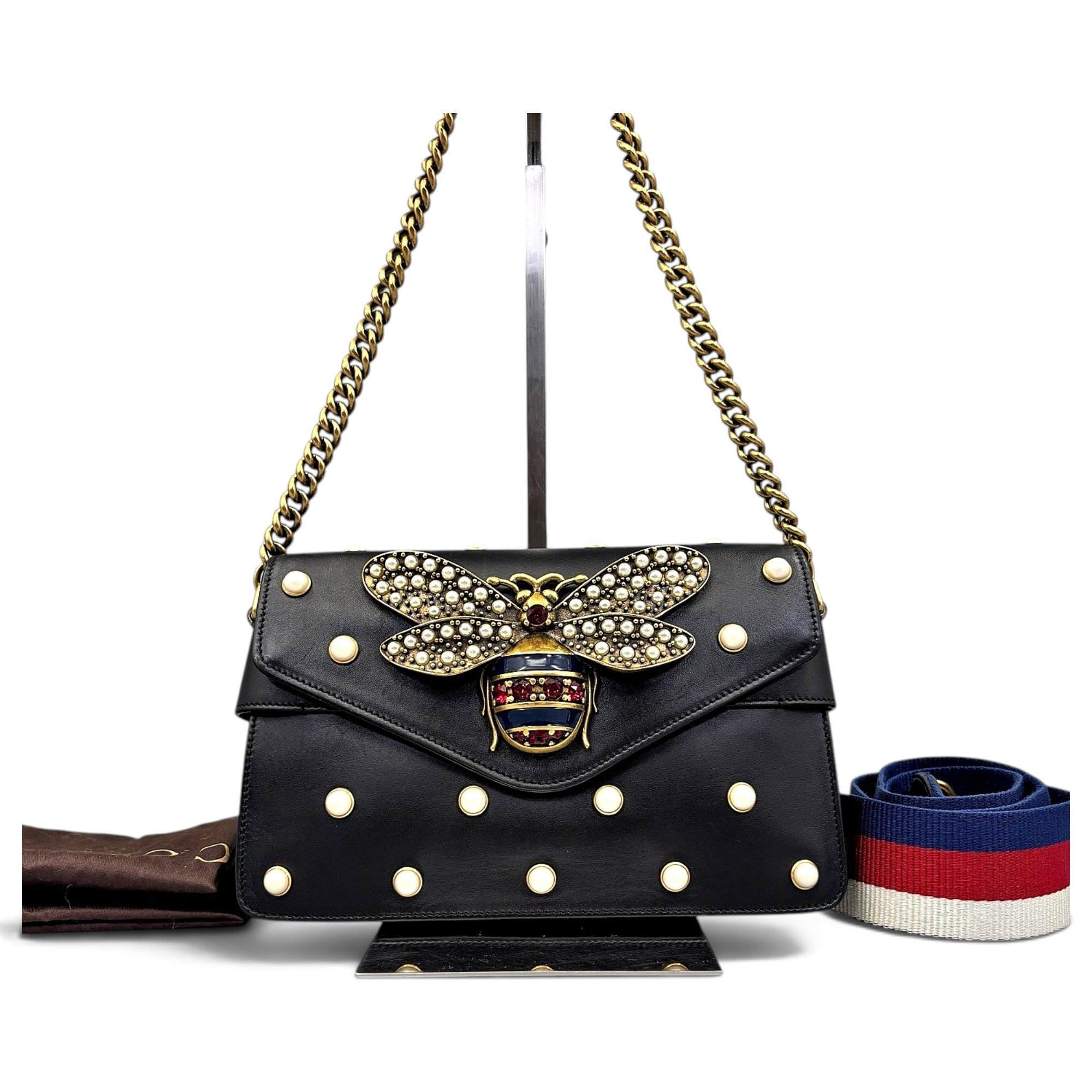 Queen Margaret leather handbag