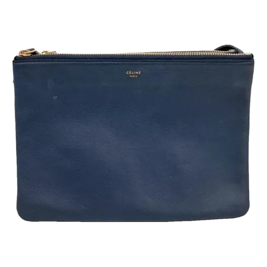 Trio leather crossbody bag
