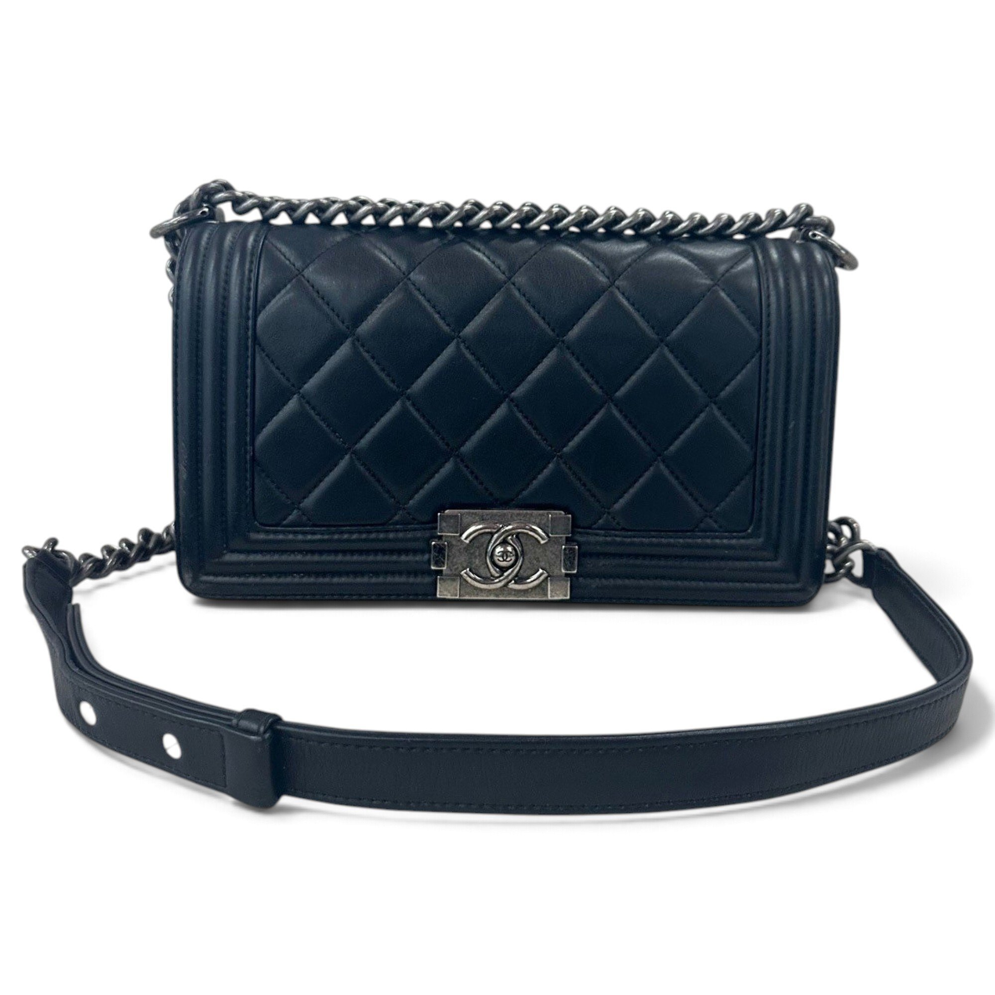 Boy leather handbag