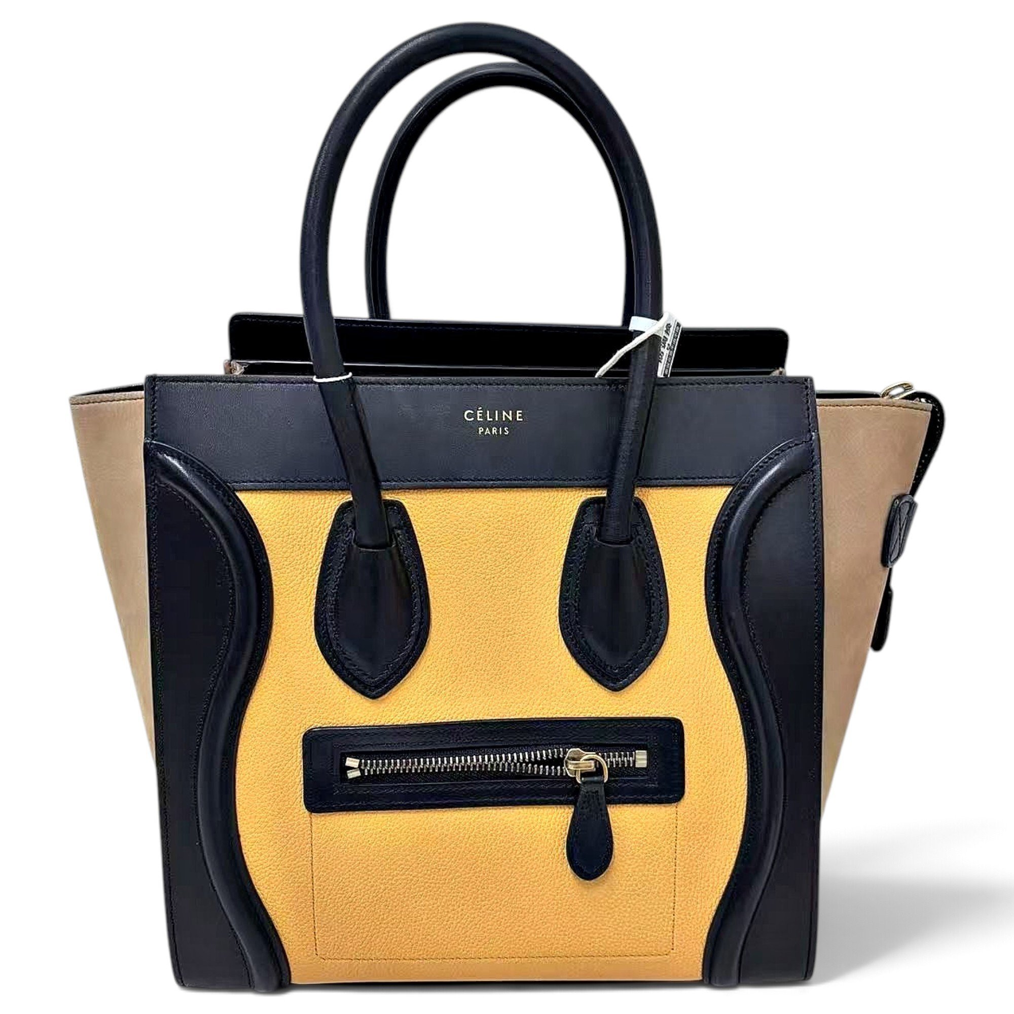 Luggage leather handbag
