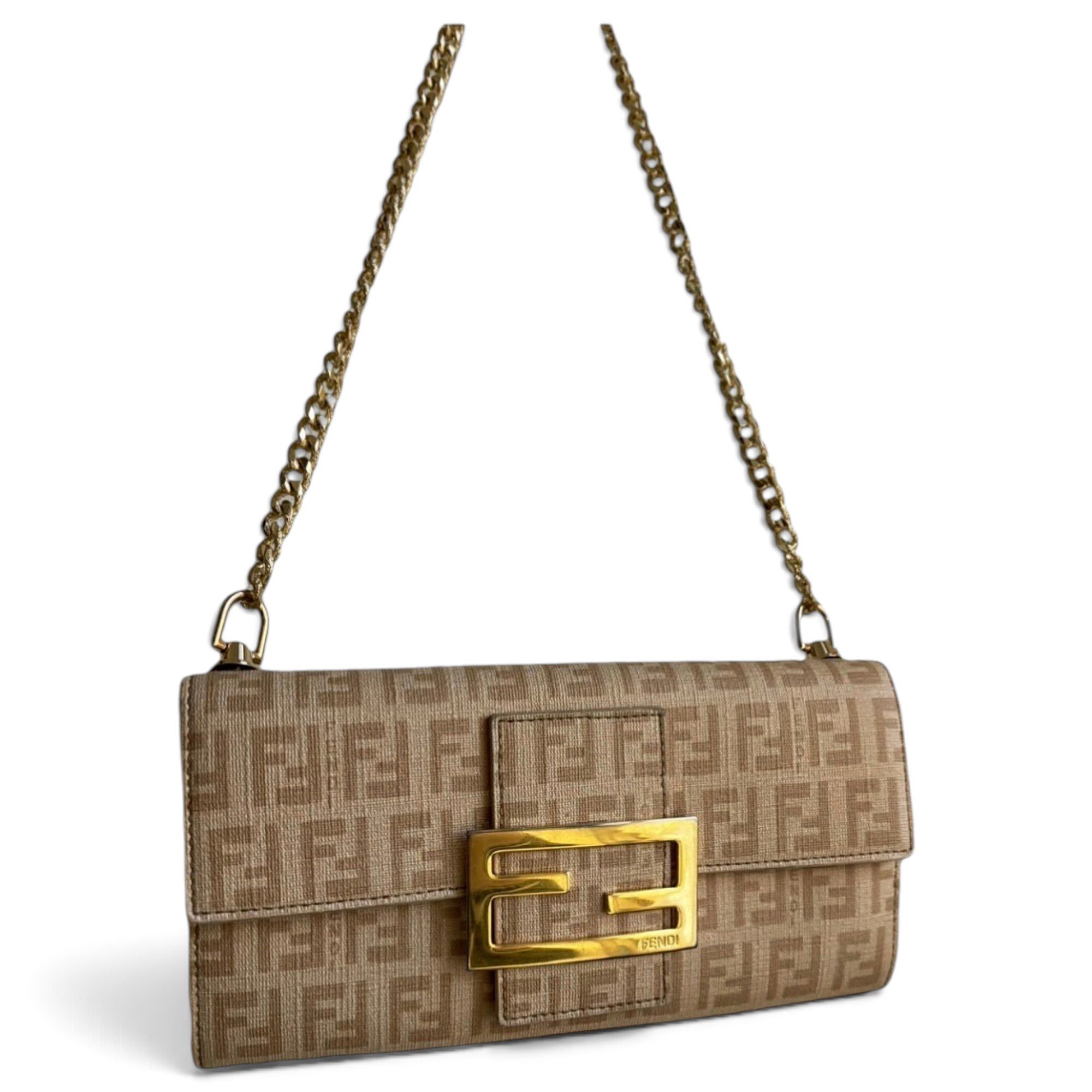 Baguette cloth clutch bag