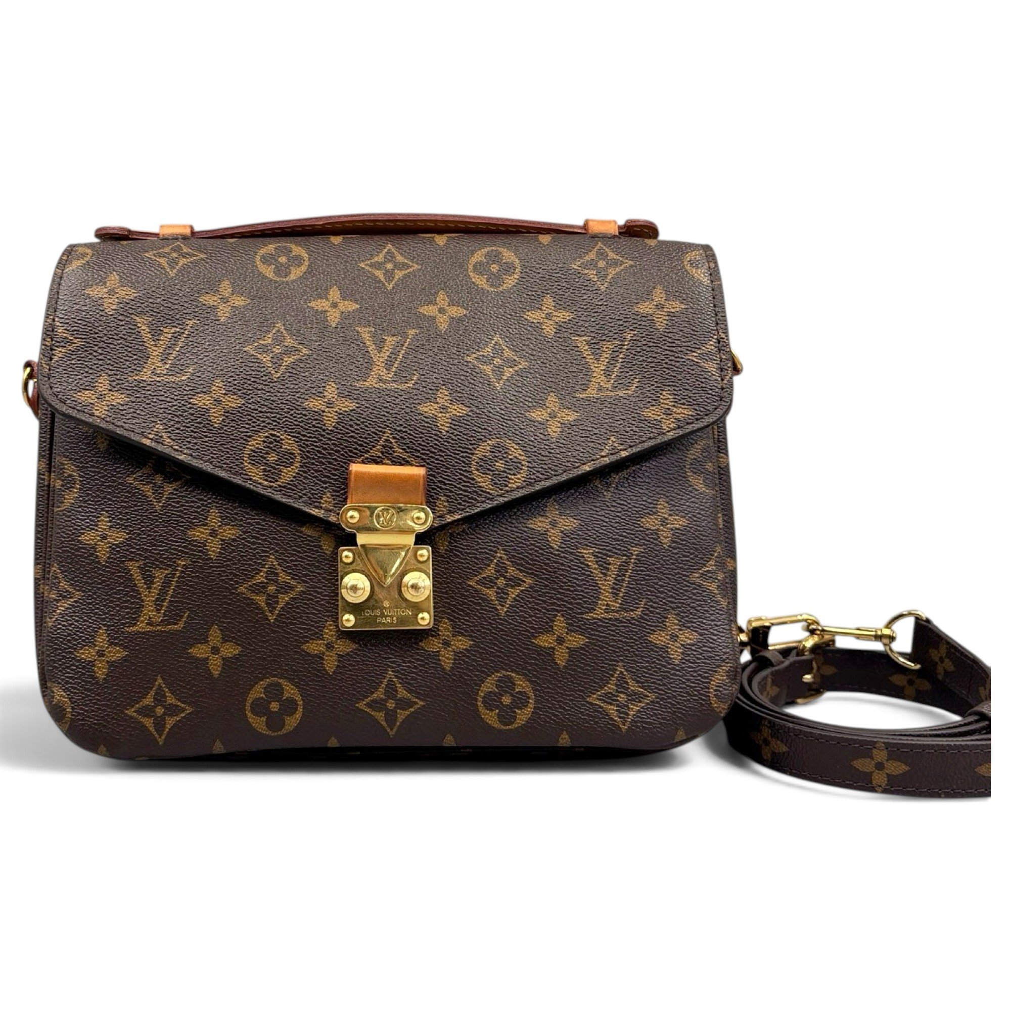 Metis leather satchel