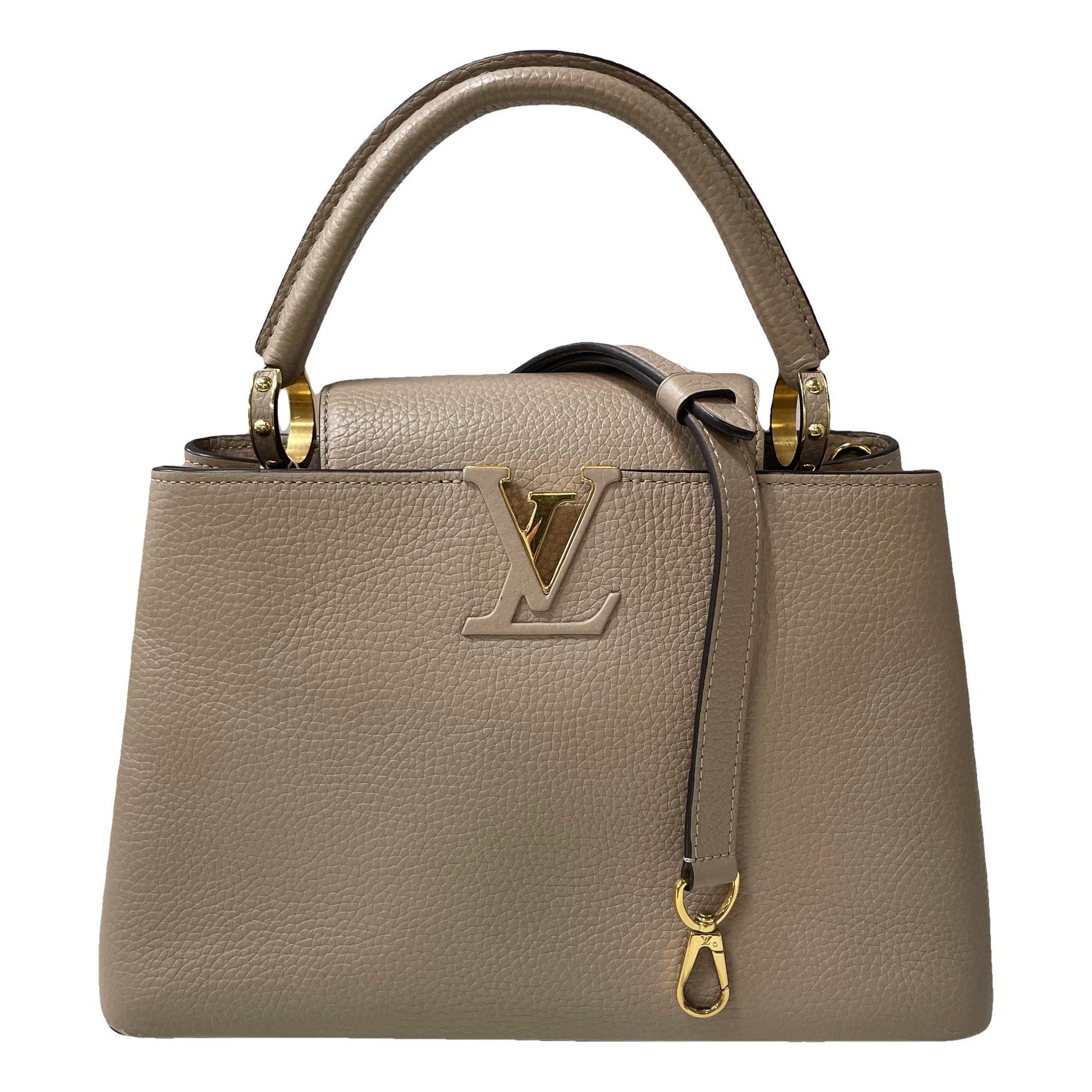 Capucines leather handbag