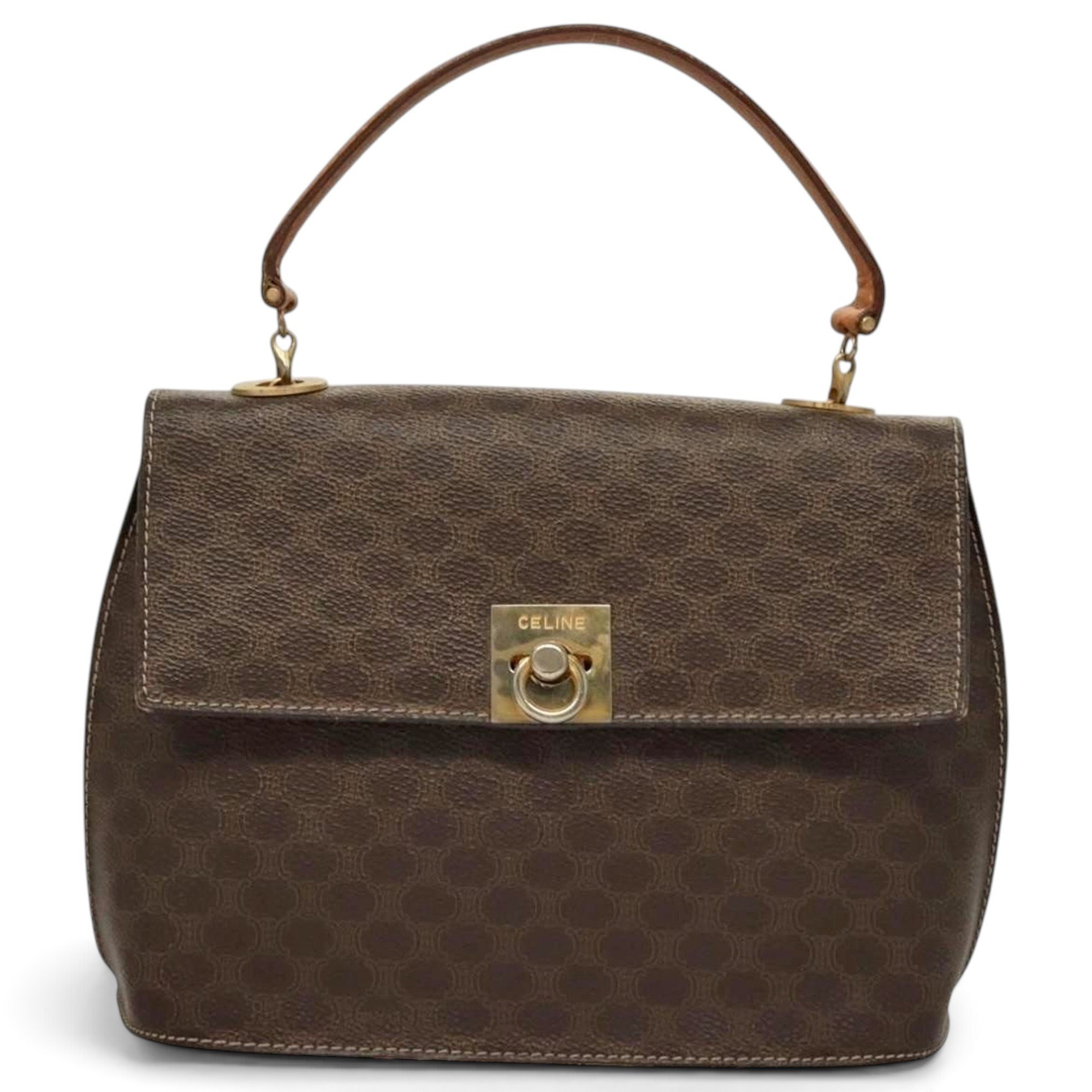 Leather handbag