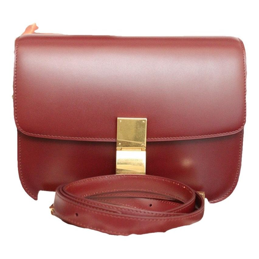 Classic leather handbag