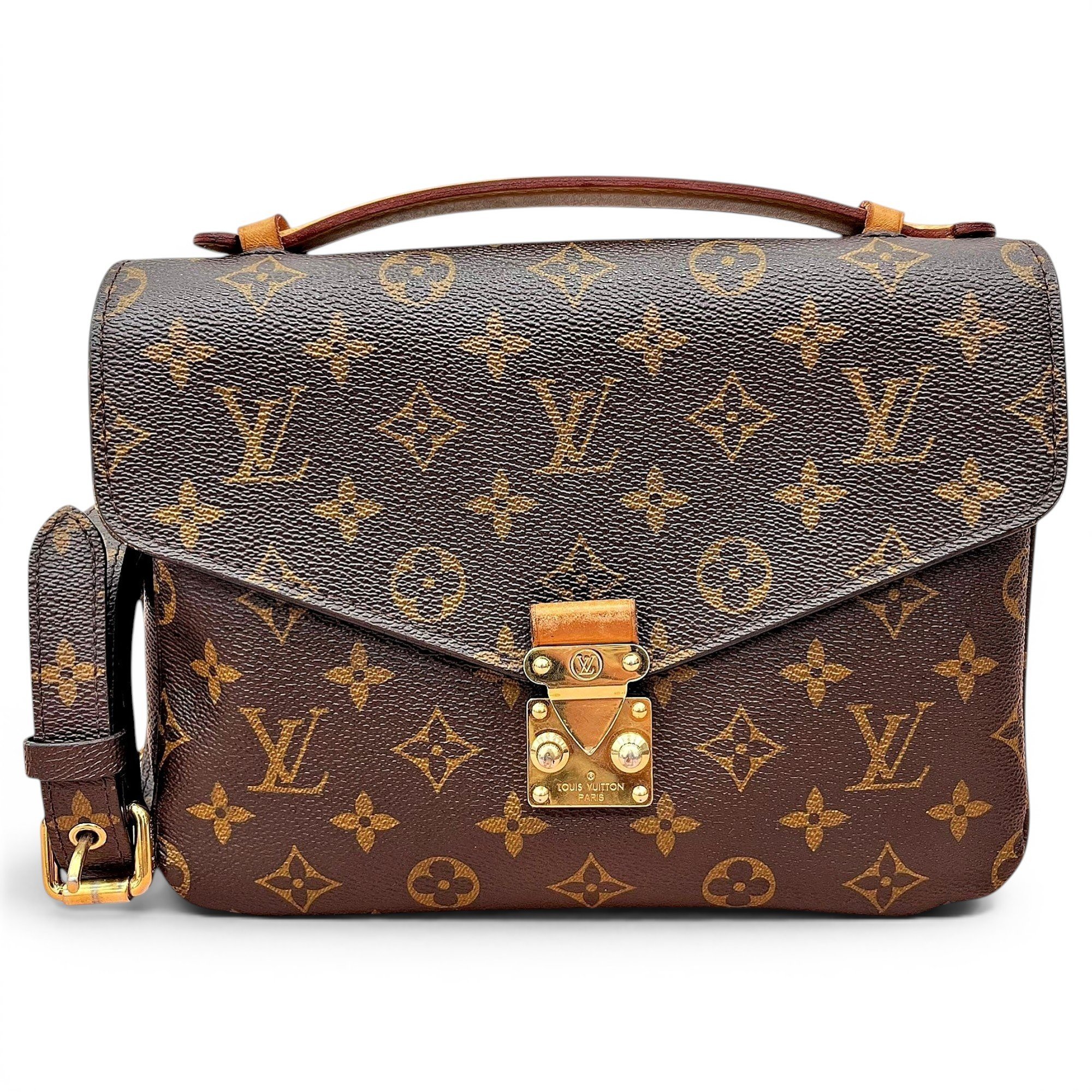 Metis leather handbag