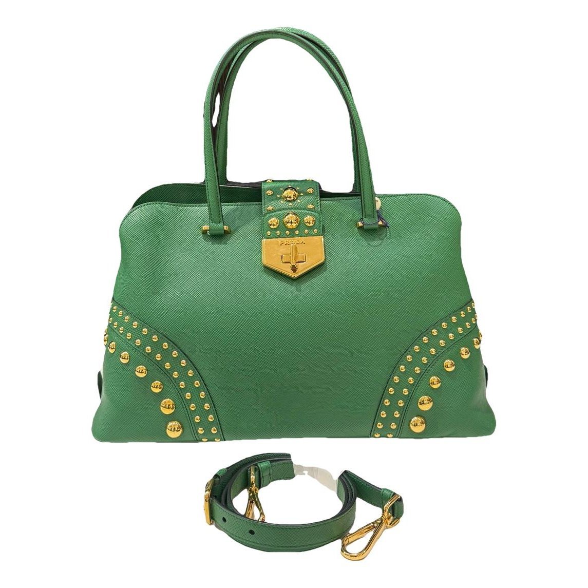Leather handbag
