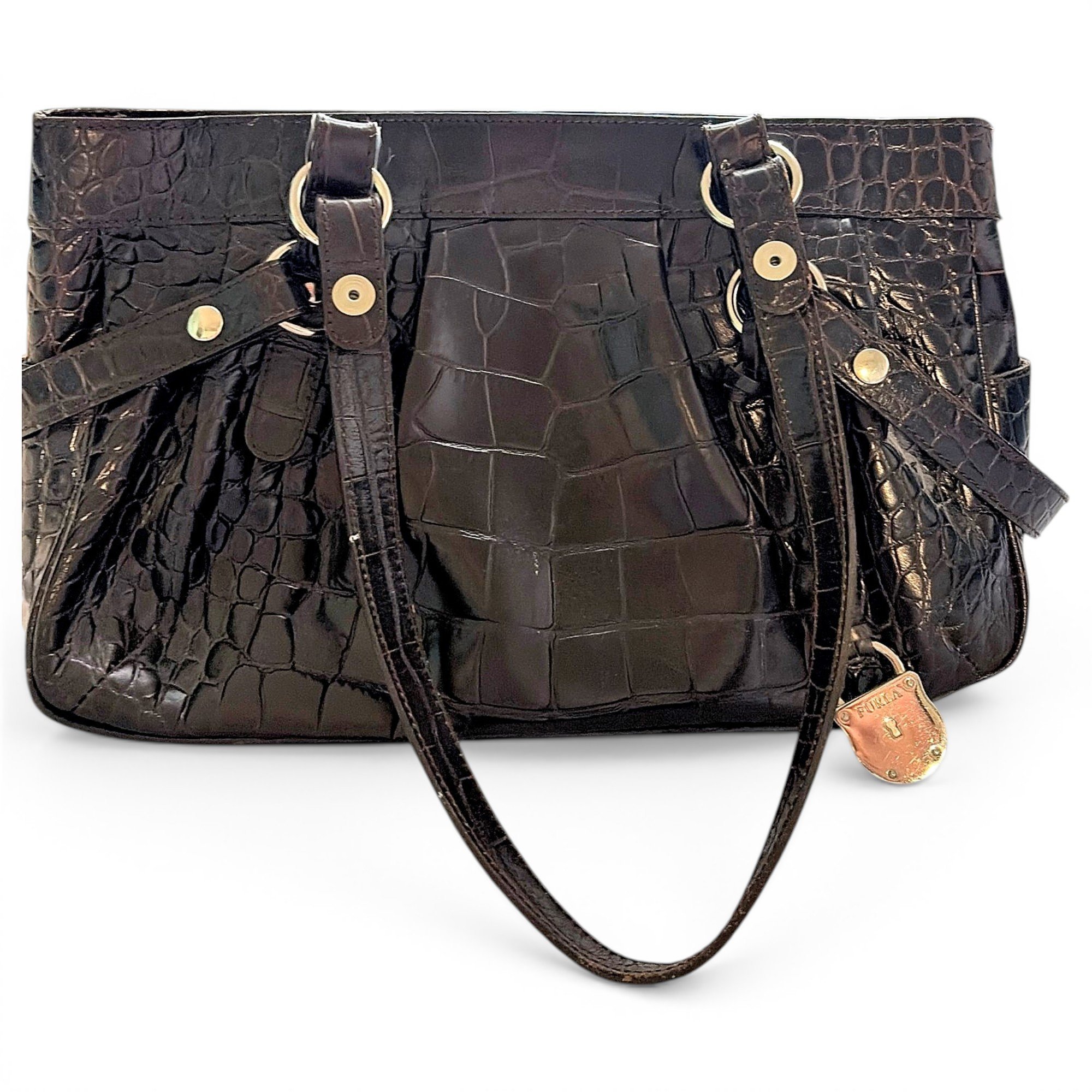 Candy Bag patent leather handbag