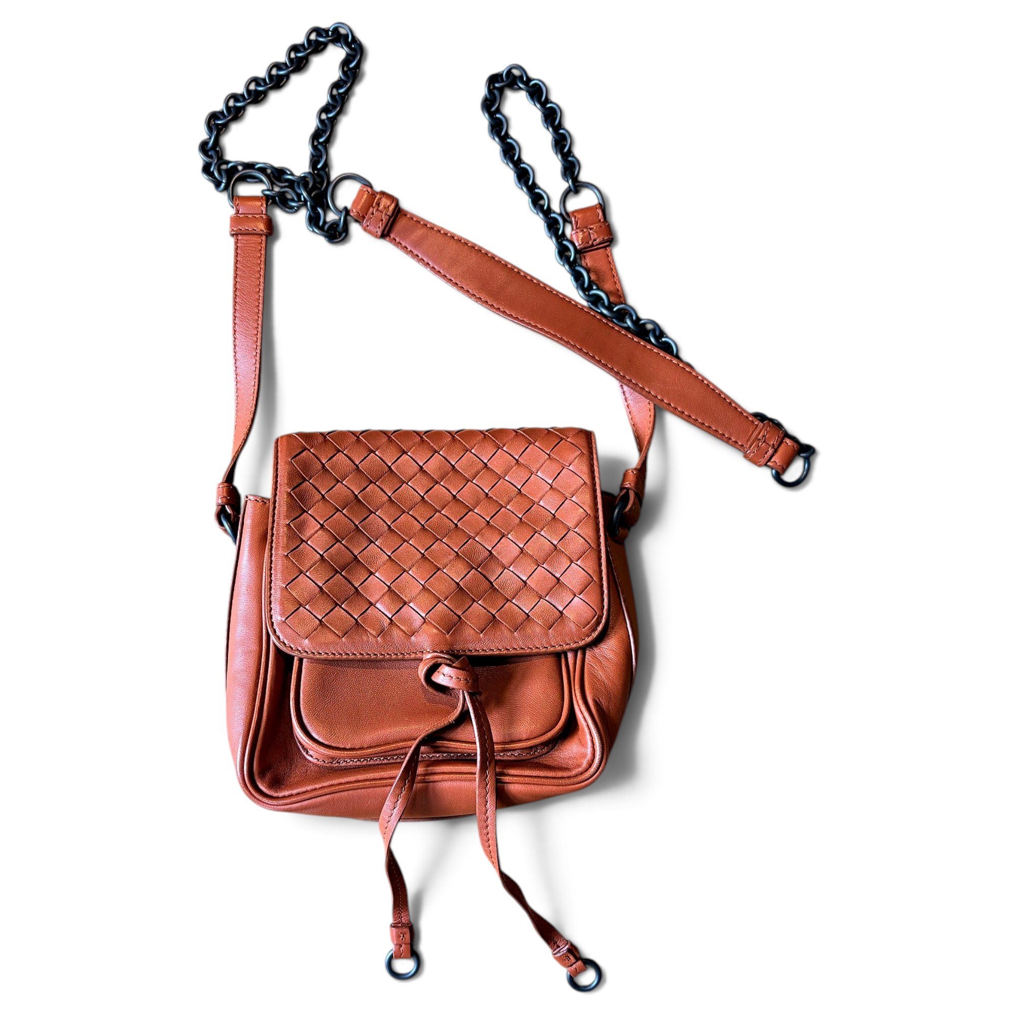 Leather crossbody bag