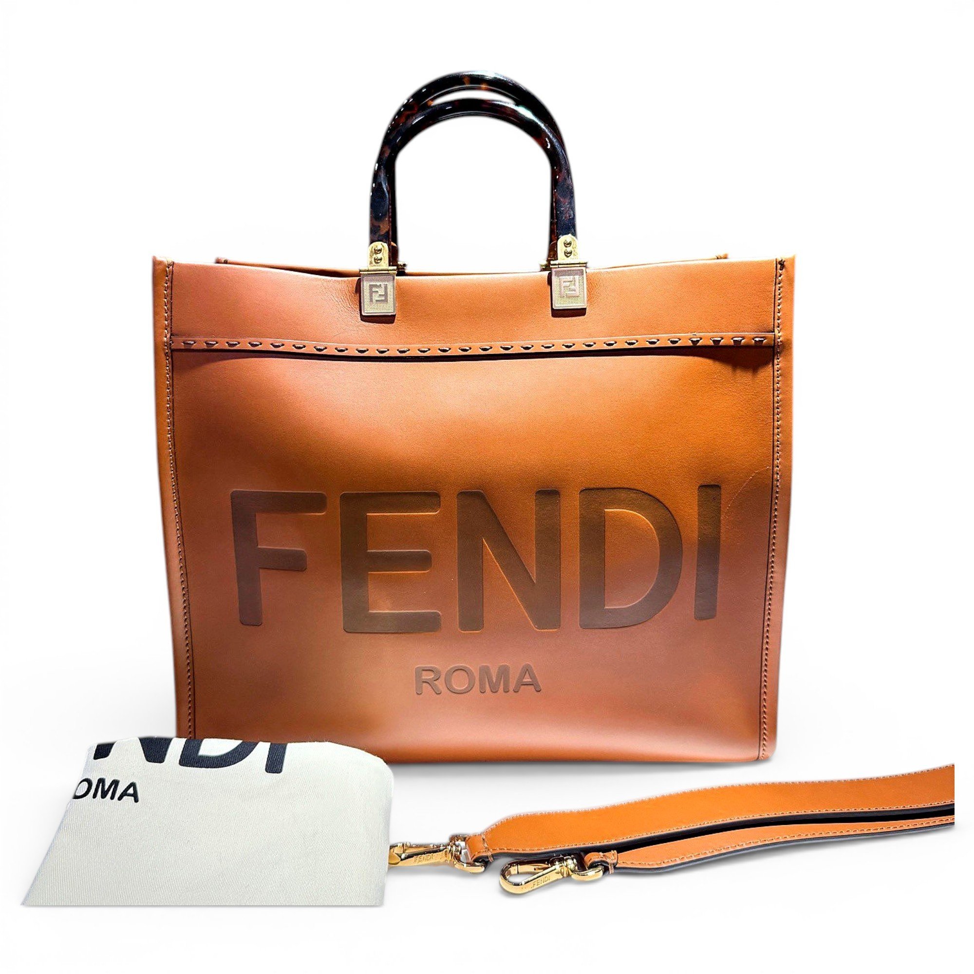 Leather handbag