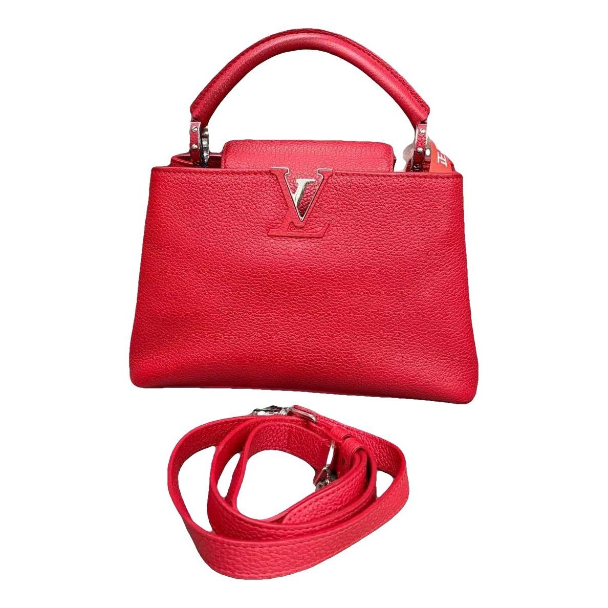 Capucines leather handbag