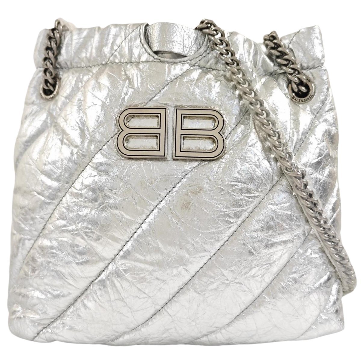 Balenciaga Crush leather handbag