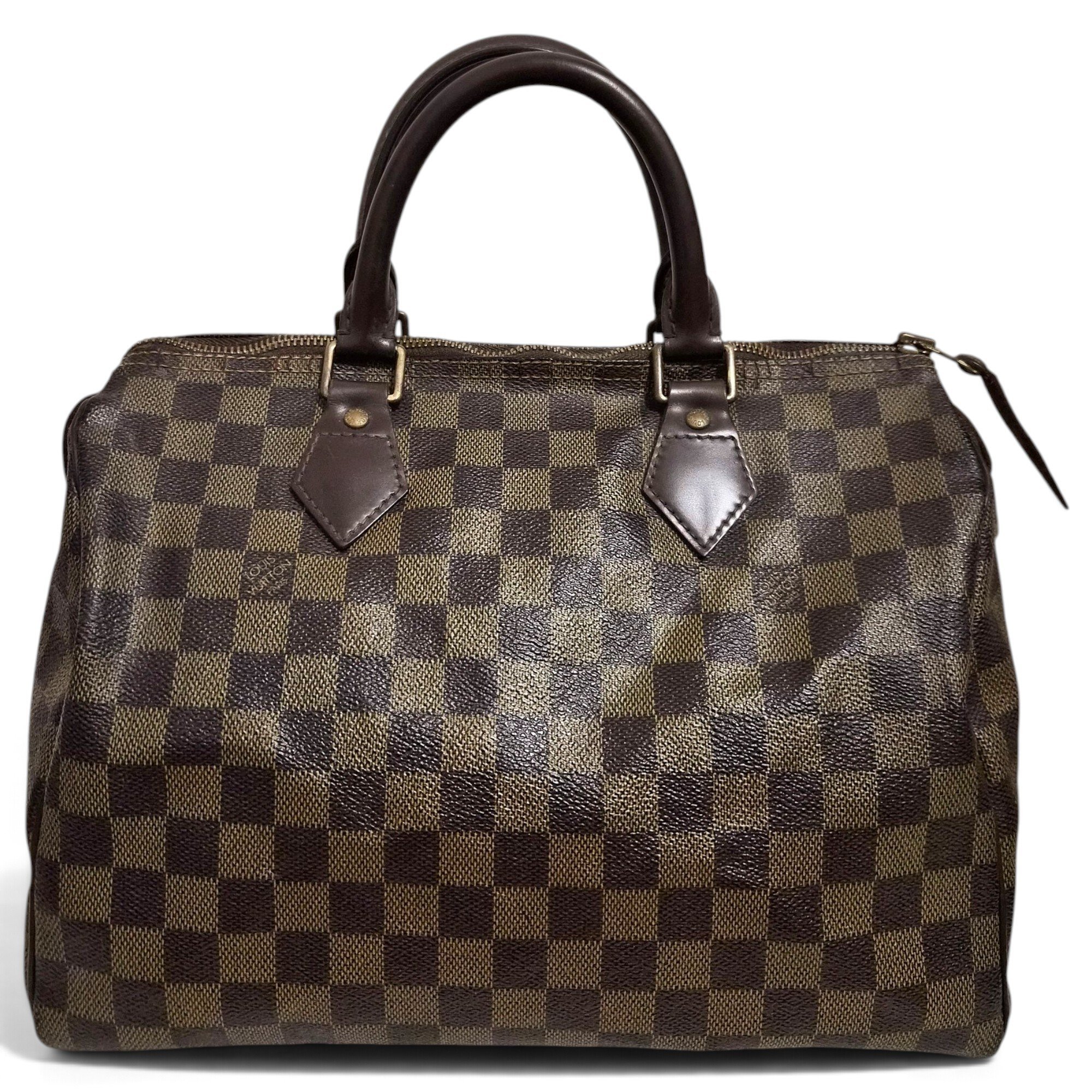 Speedy leather handbag