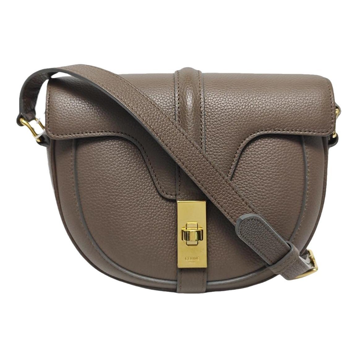 SAC 16 BESACE leather handbag