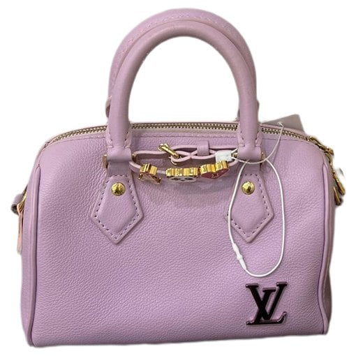 Speedy leather handbag