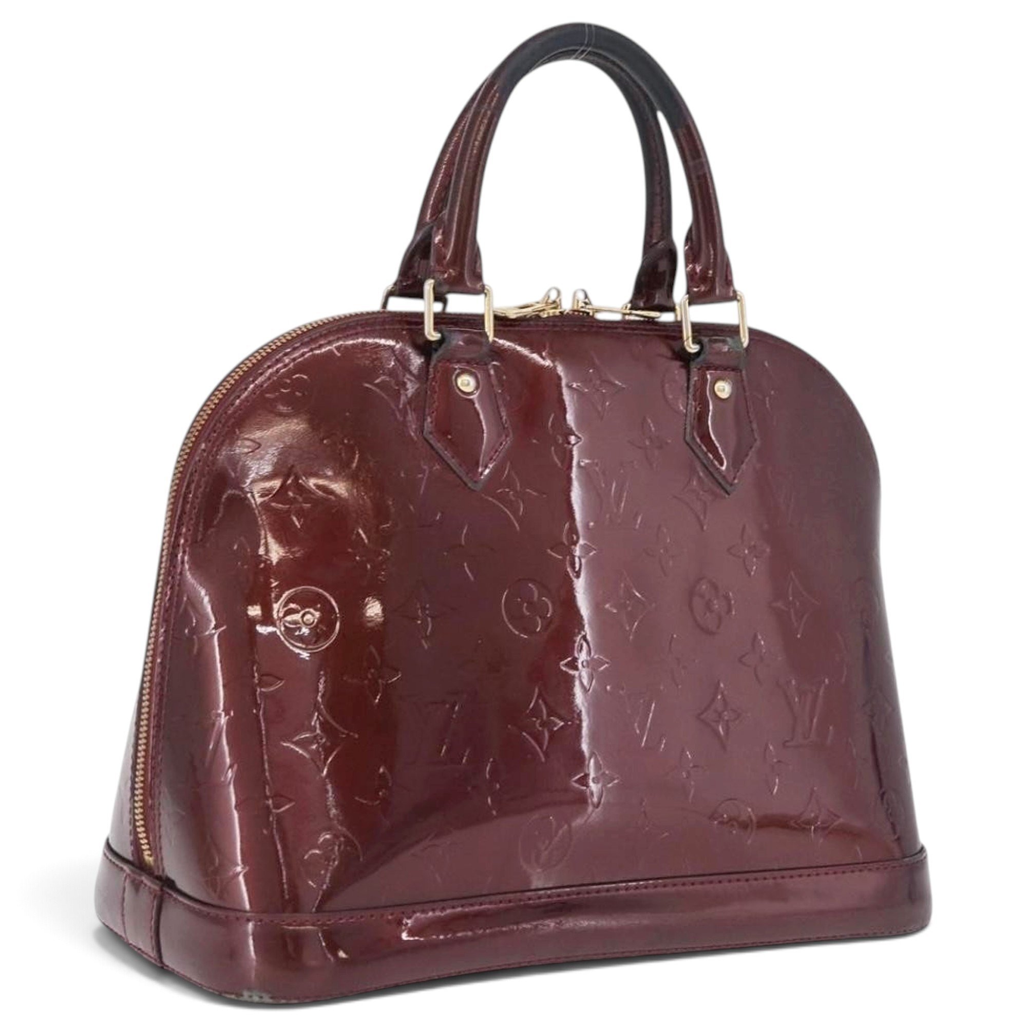 Alma leather handbag