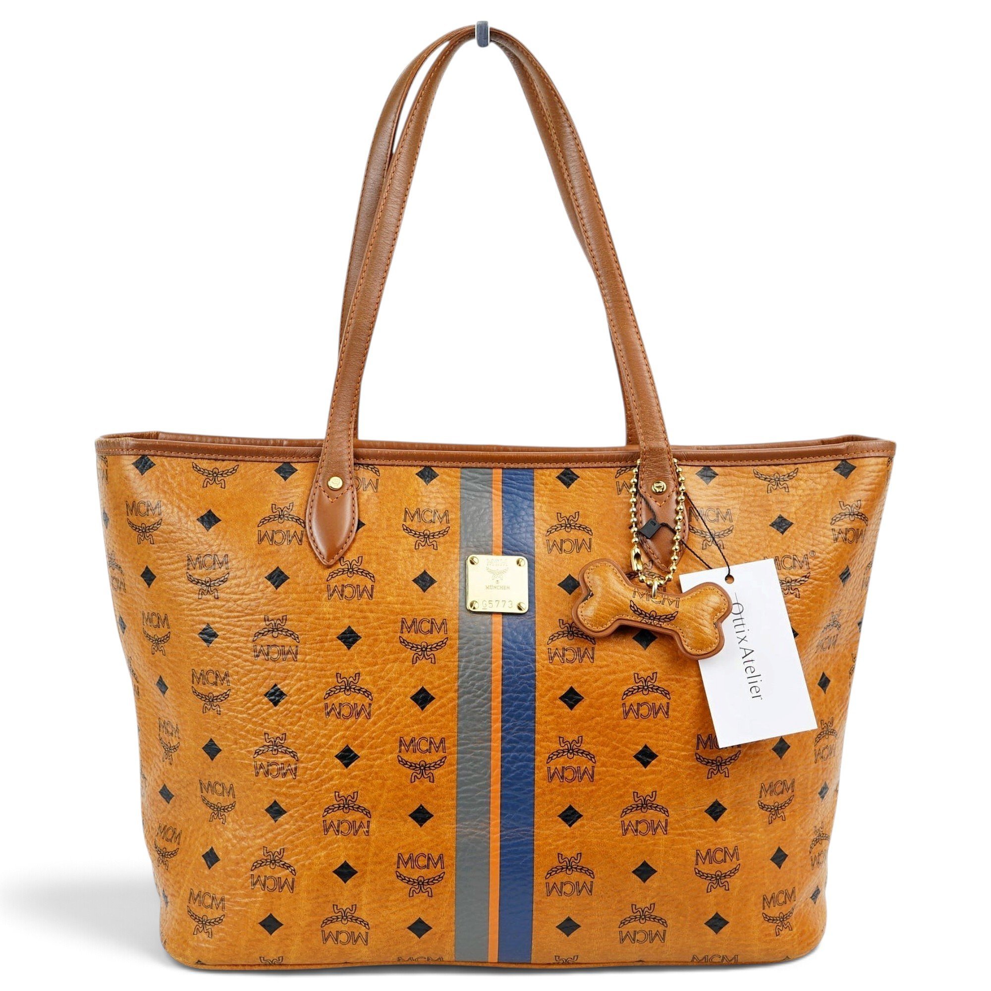 MCM Leather tote