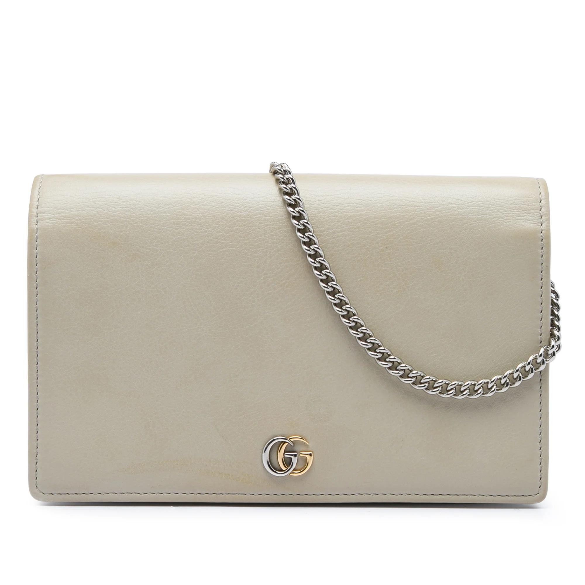 GG Marmont pony-style calfskin handbag