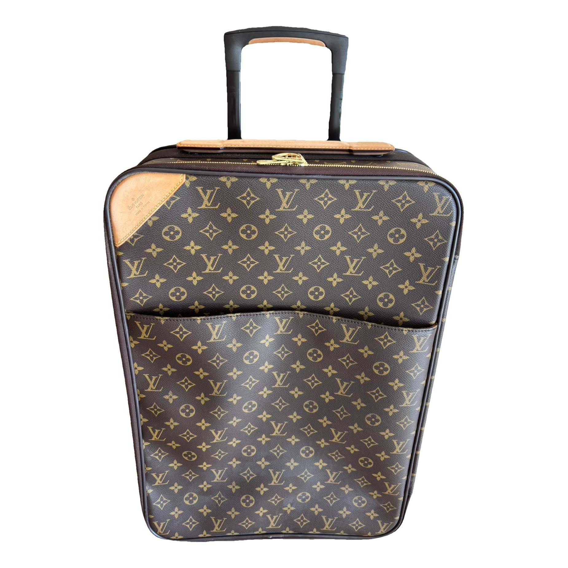 Pegase leather travel bag