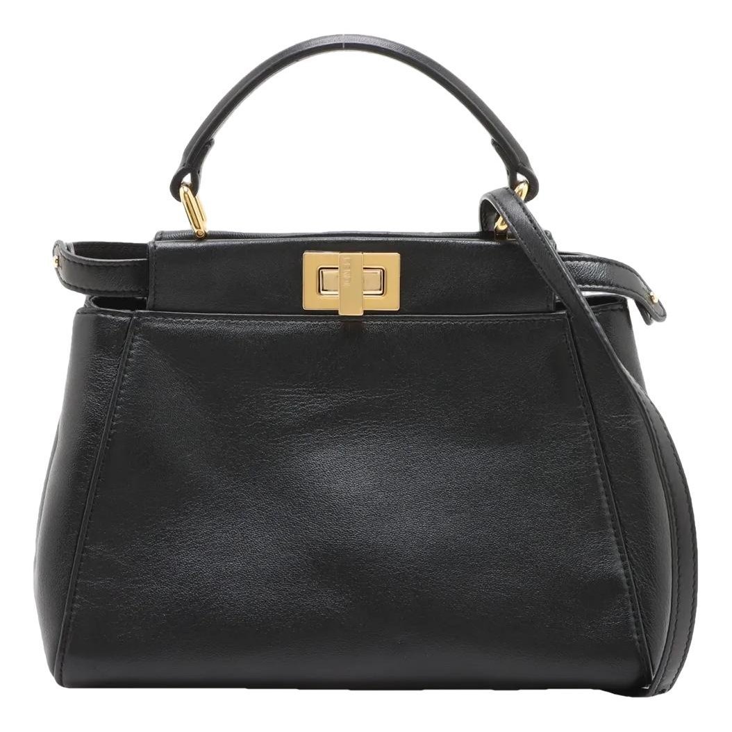 Peekaboo leather handbag