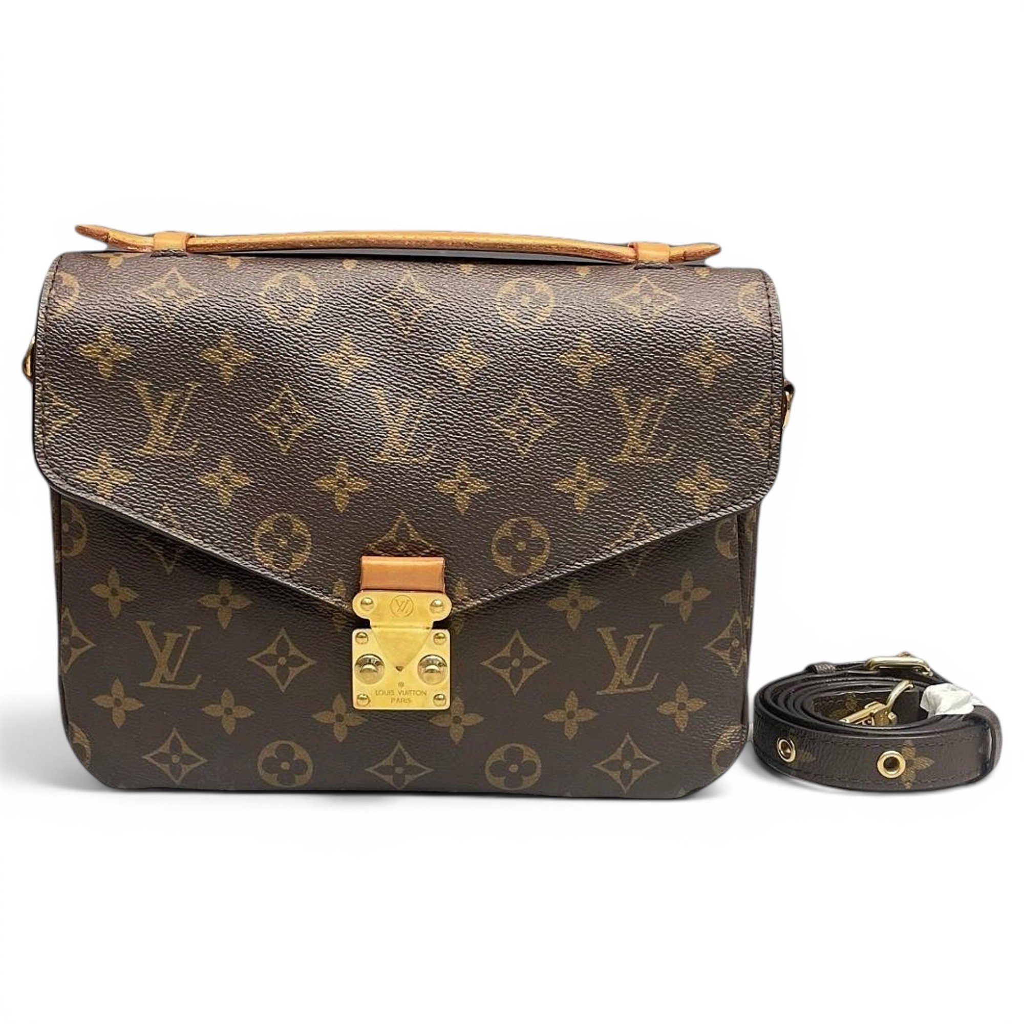 Metis leather handbag