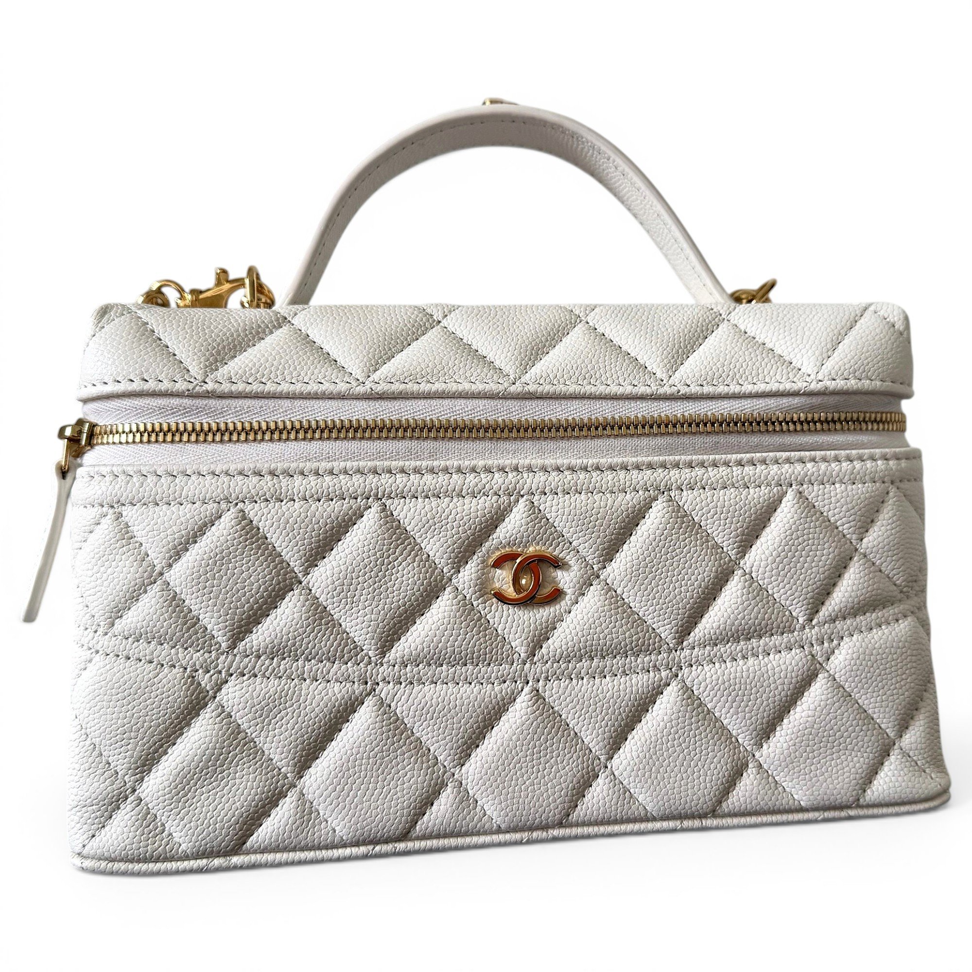 Vanity leather mini bag