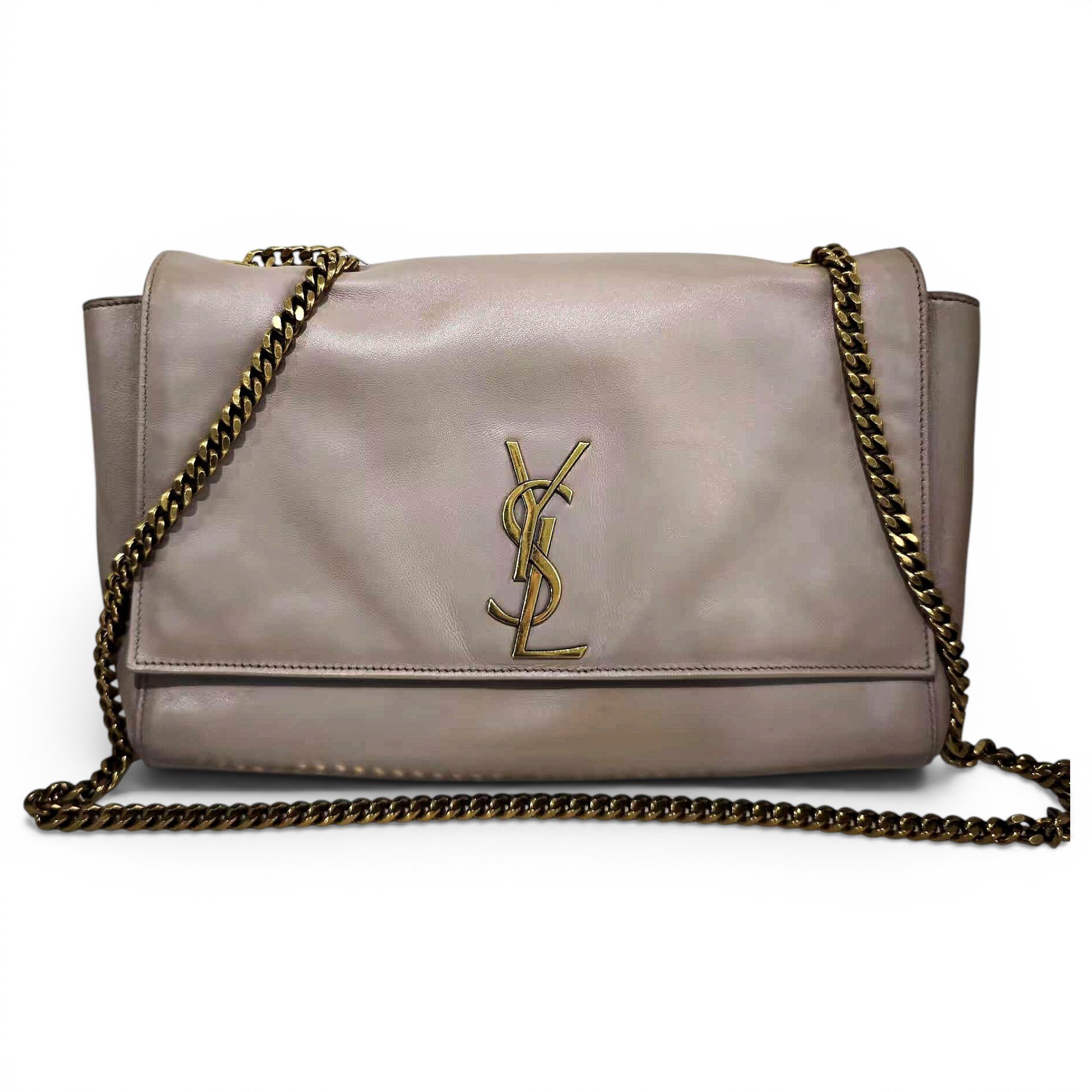 Reversible kate leather handbag