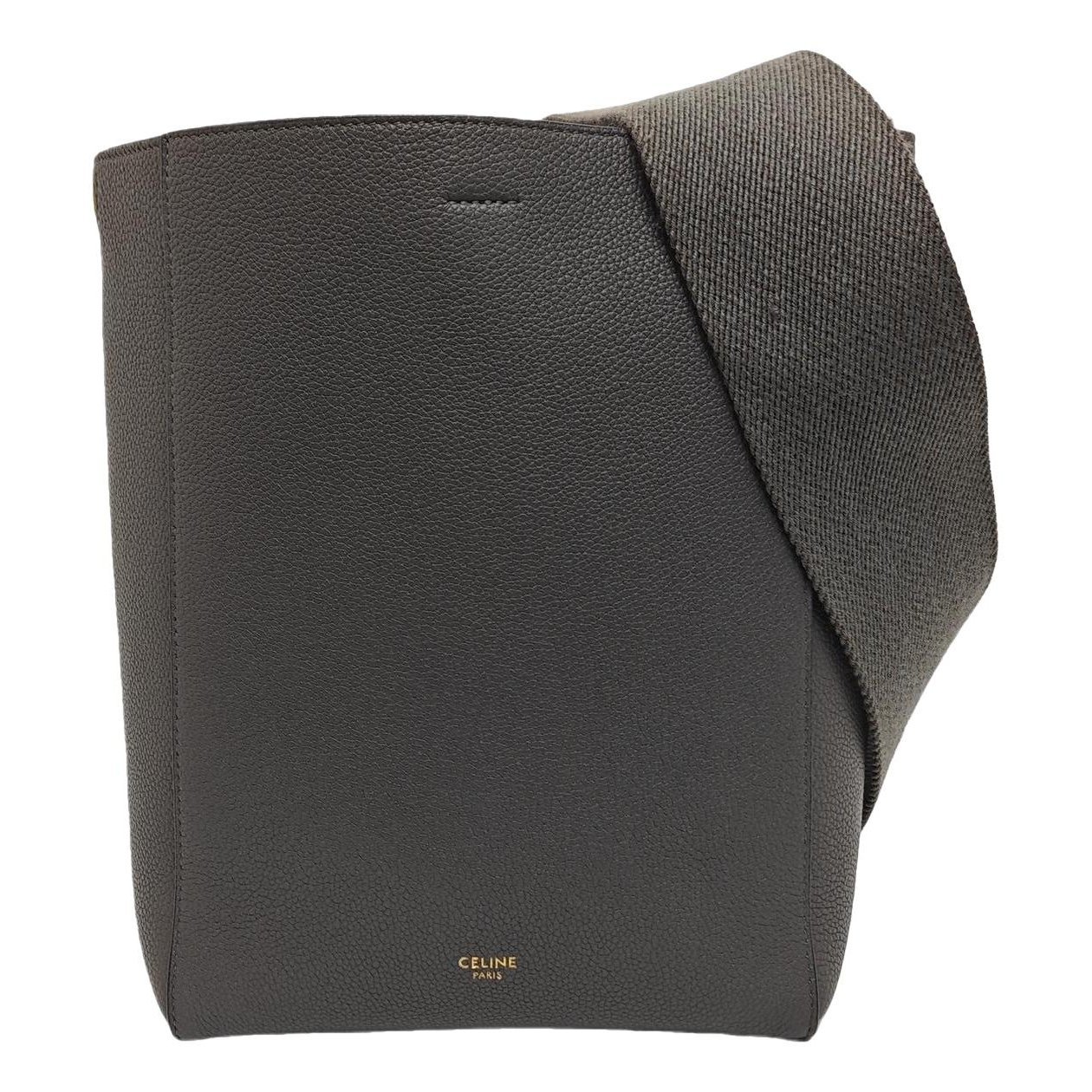 Seau Sangle leather handbag