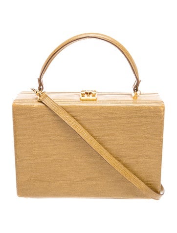 Leather Top Handle Bag Vintage